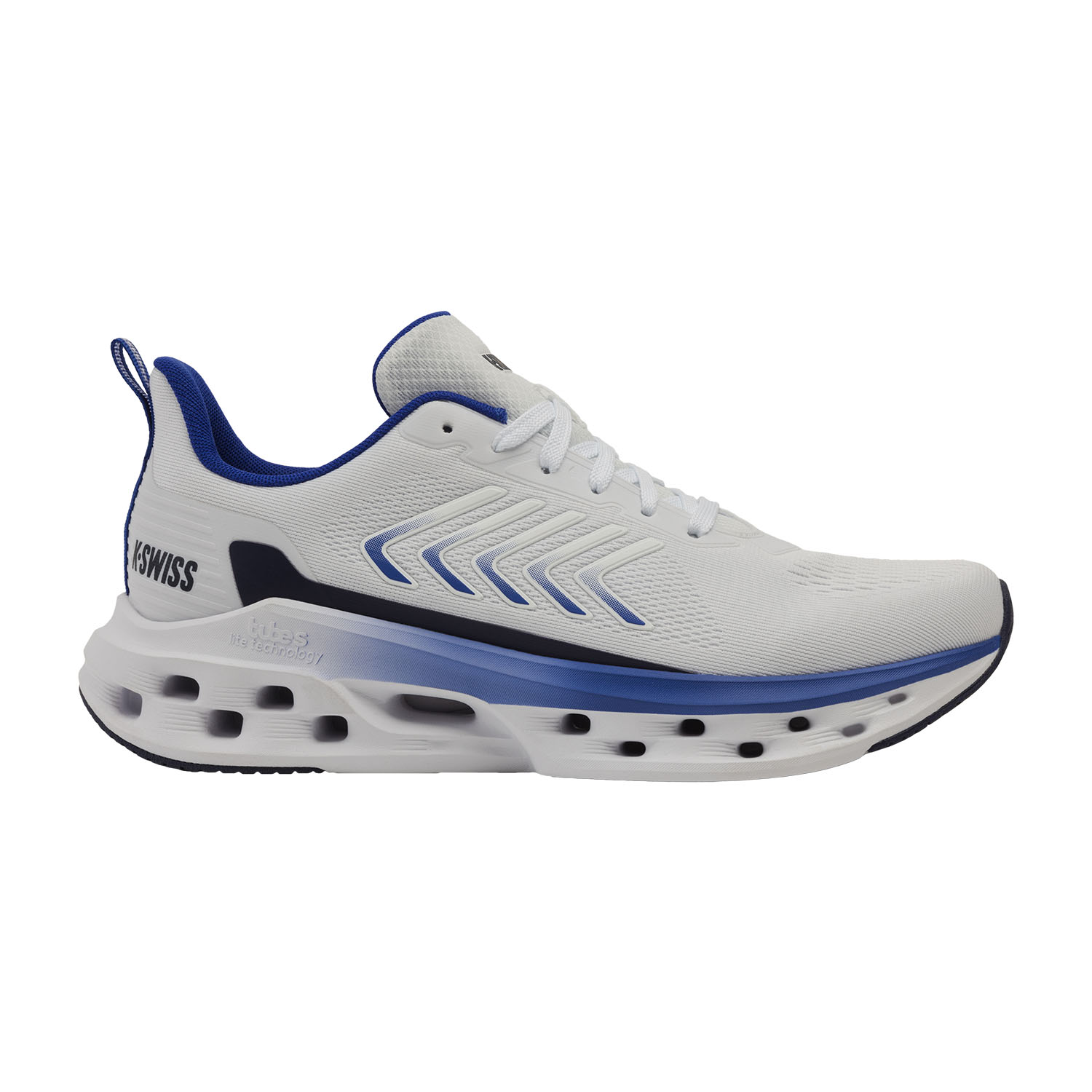 K-Swiss Melrose Tubes Lite - White/Surf The Web/Naval Academy