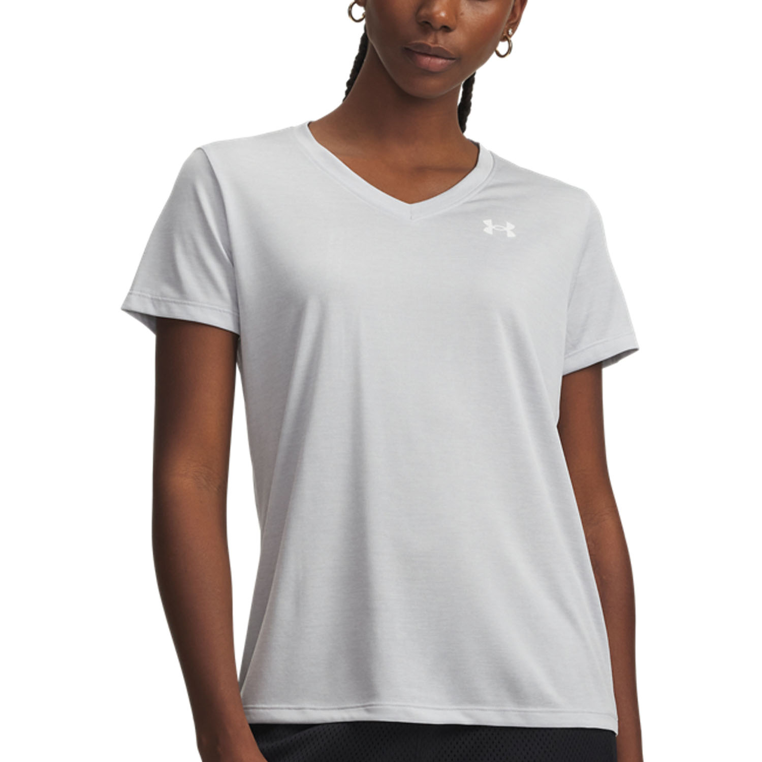 Under Armour Tech Twist Classic Maglietta - Halo Gray/White