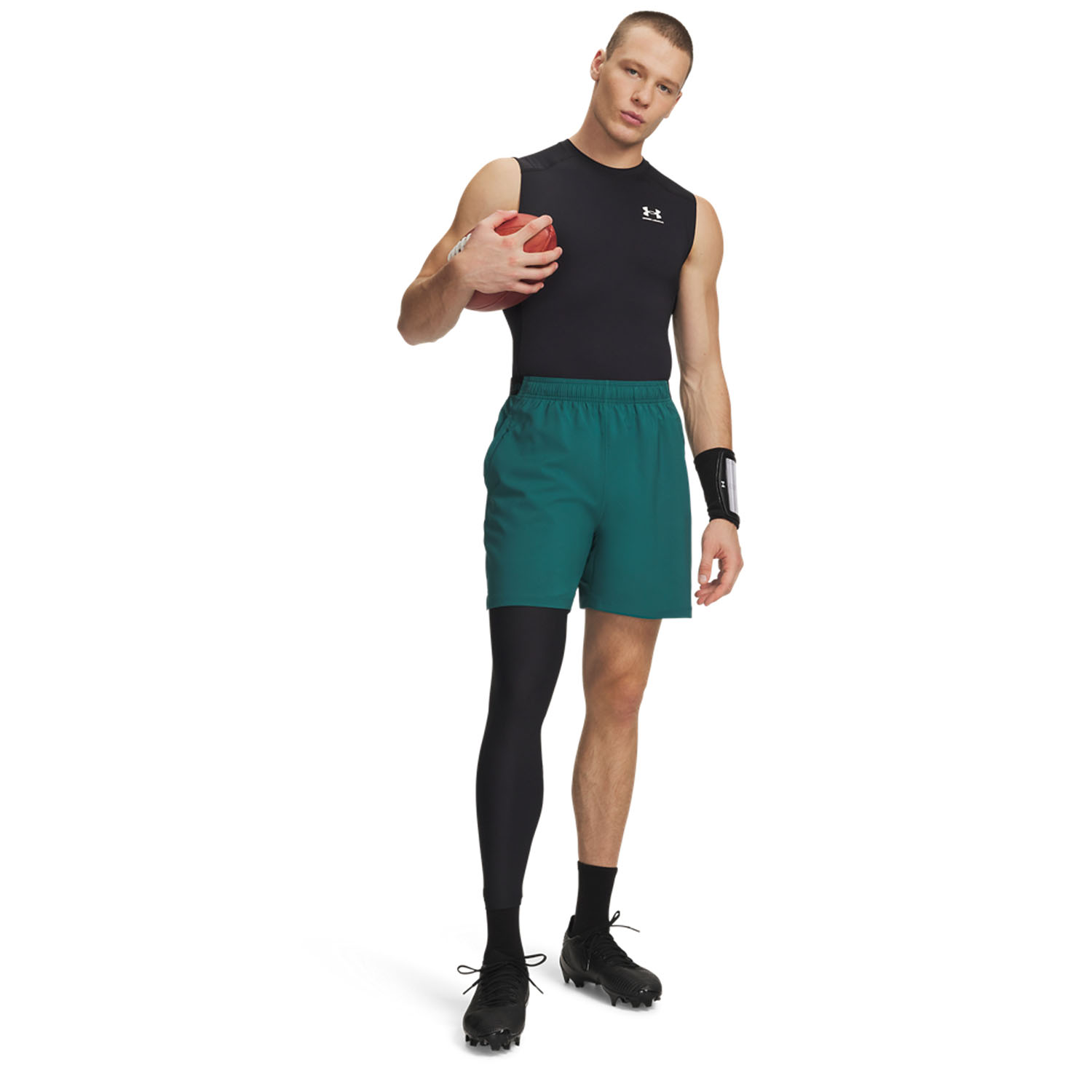 Under Armour Vanish Woven DC 6in Shorts - Rack Green/Black