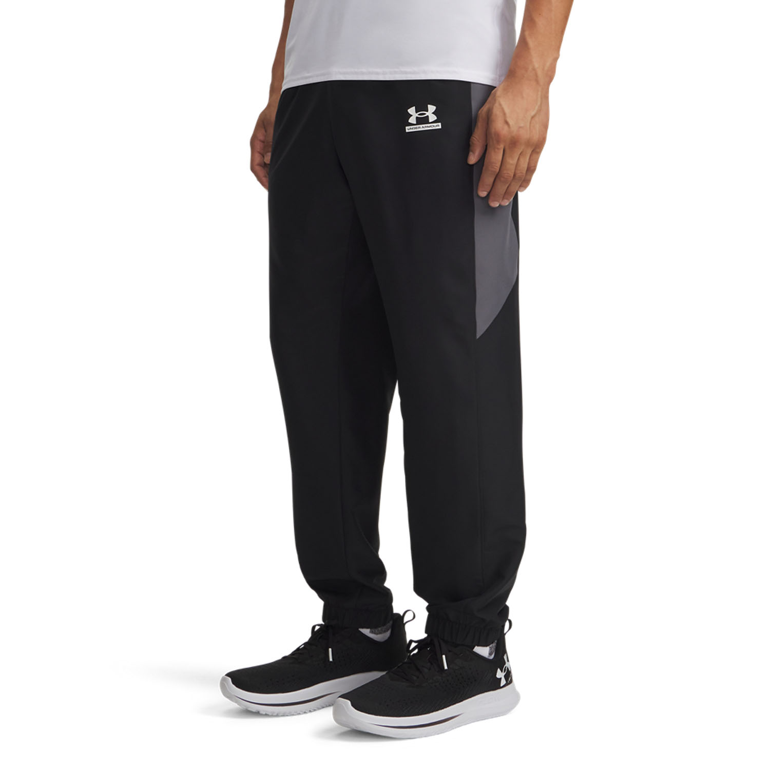 Under Armour Tech Sport Pantaloni - Black/Castlerock/White