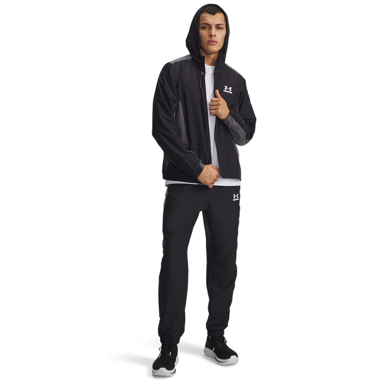 Under Armour Tech Sport Pantaloni - Black/Castlerock/White