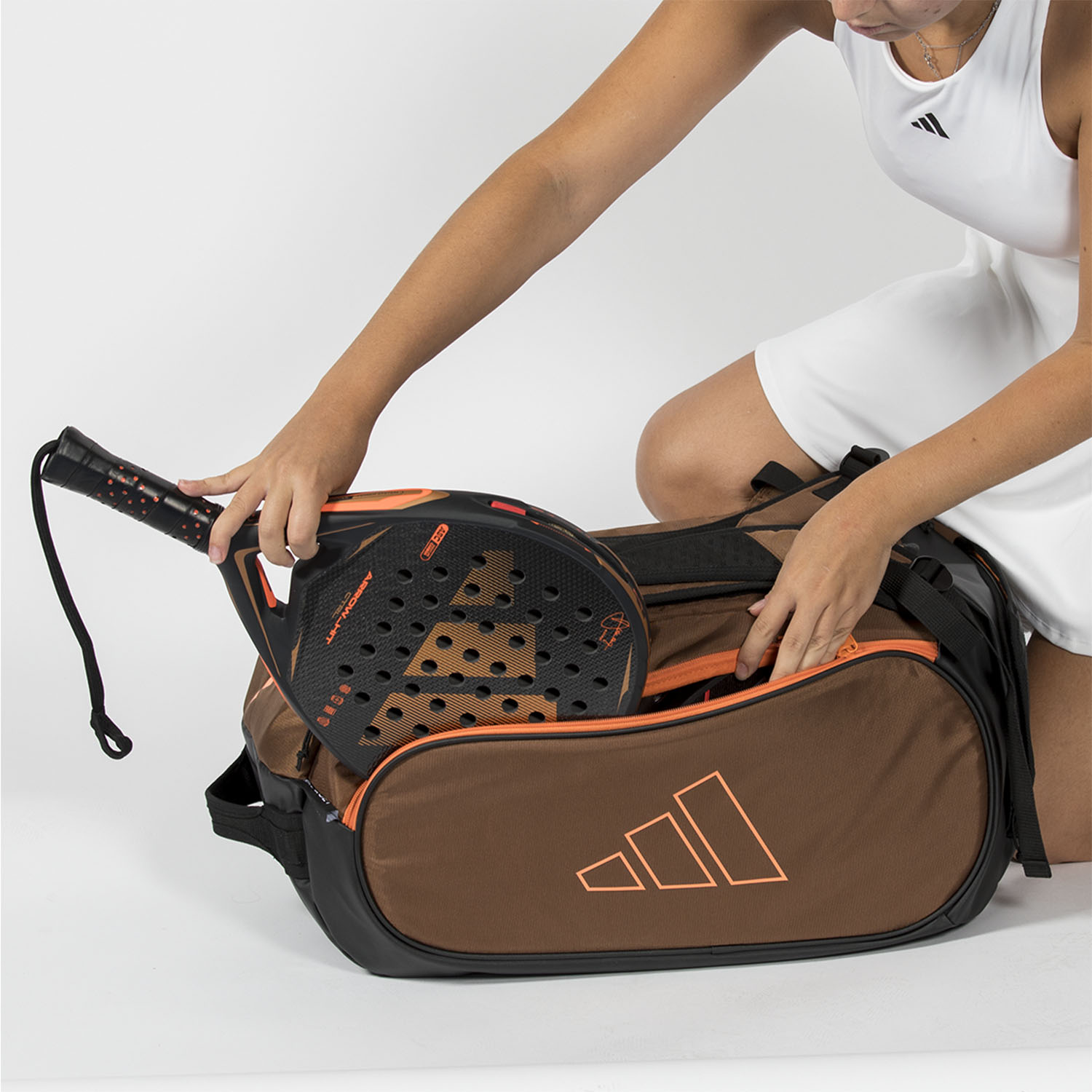 adidas Tour Borsa - Bronze/Orange