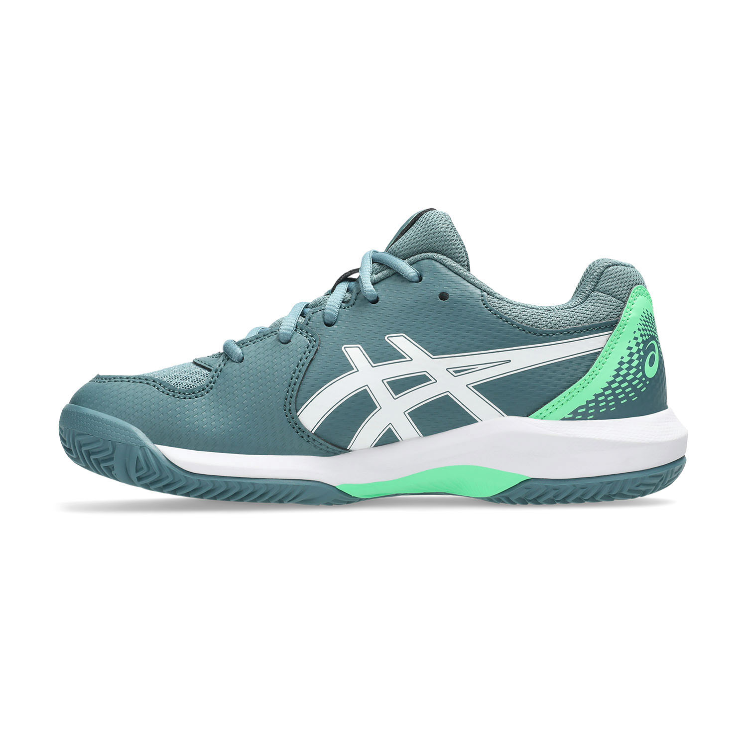 ASICS Gel Dedicate 8 GS Padel Junior - Misty Pine/White