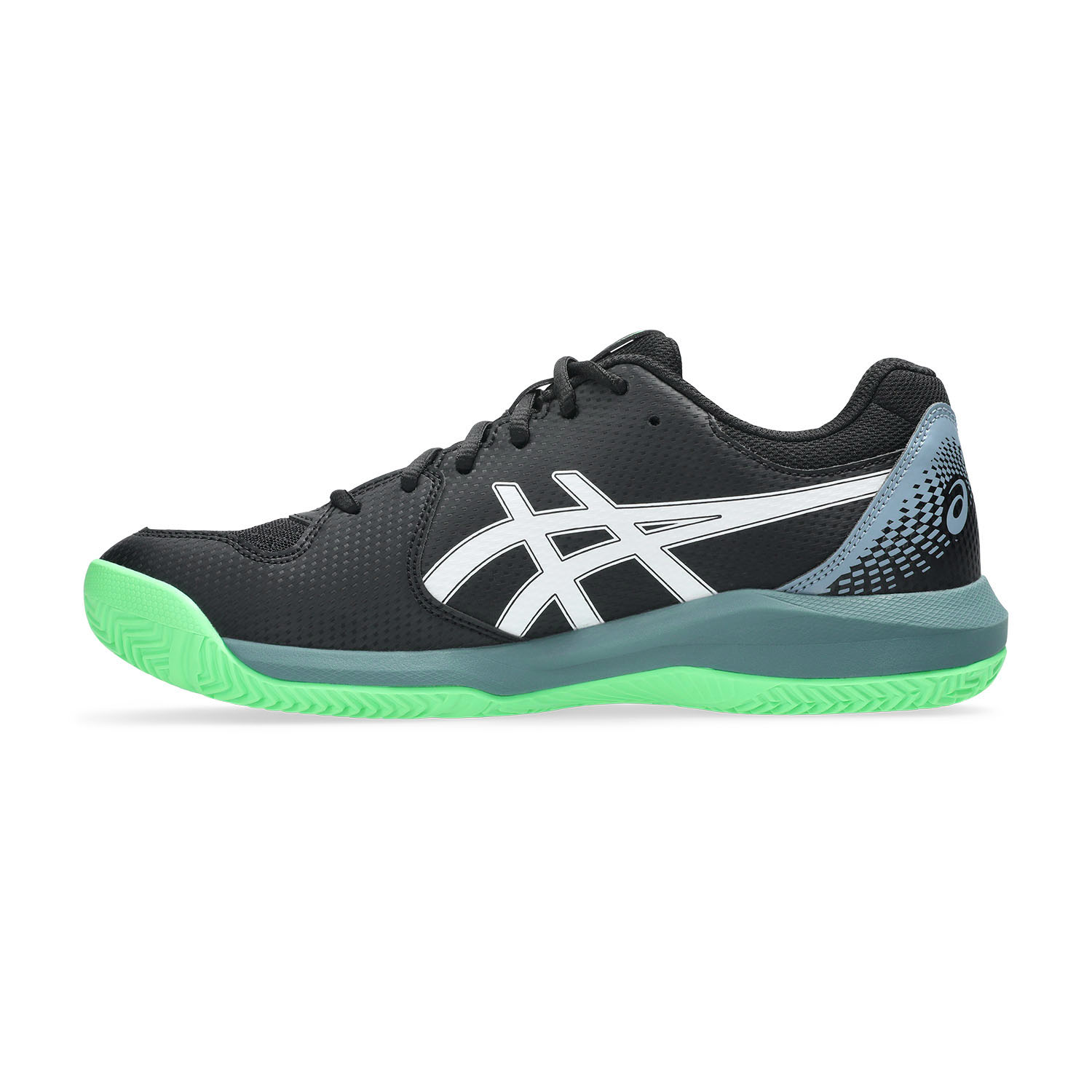 ASICS Gel Dedicate 8 Padel - Black/Vital Green