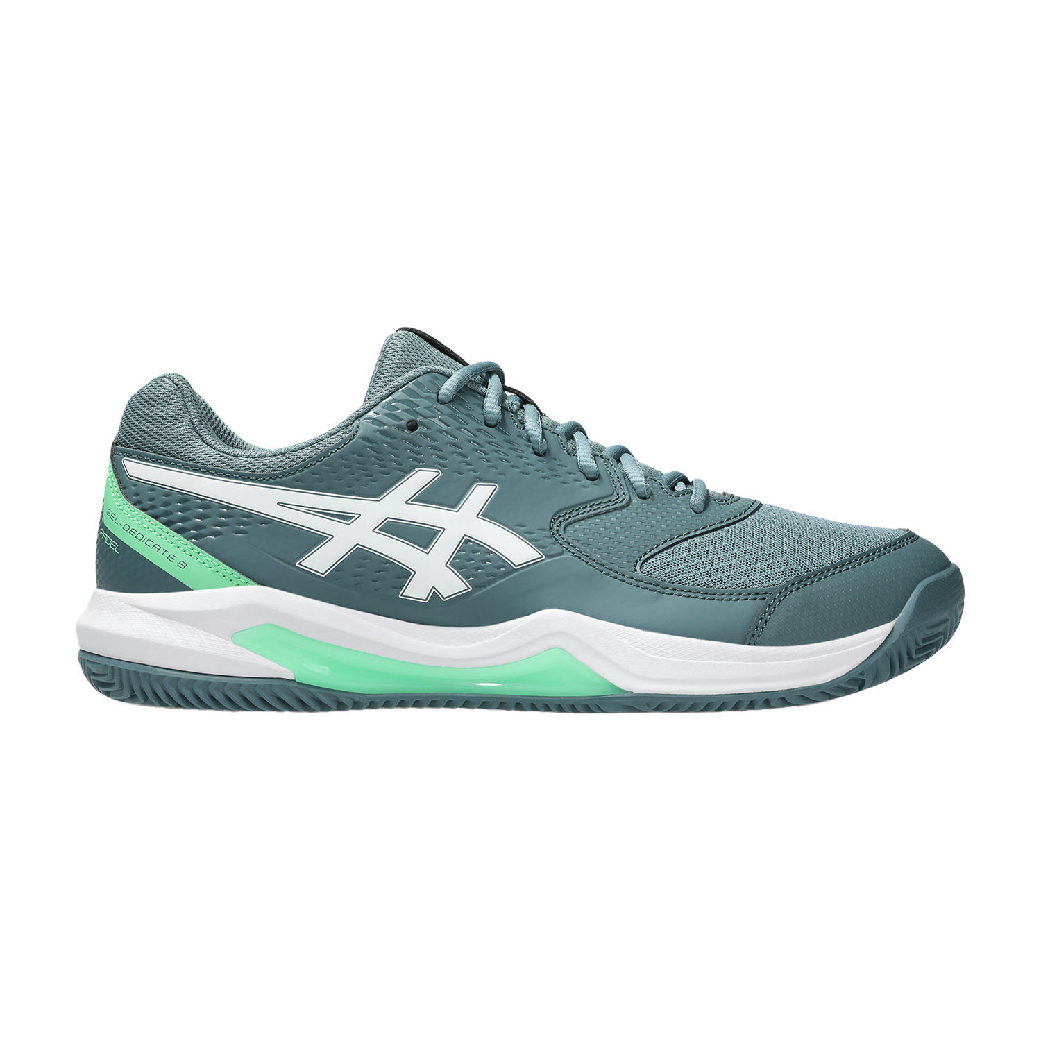 ASICS Gel Dedicate 8 Padel - Misty Pine/White