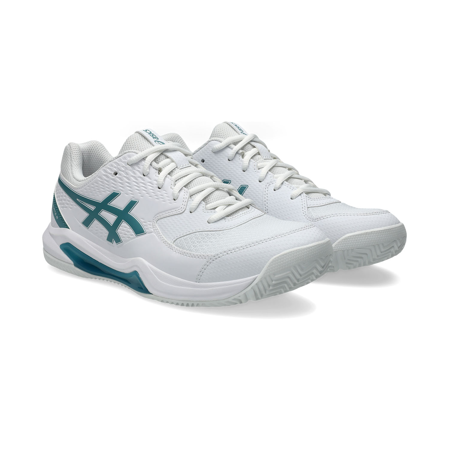 ASICS Gel Dedicate 8 Padel - White/Misty Pine