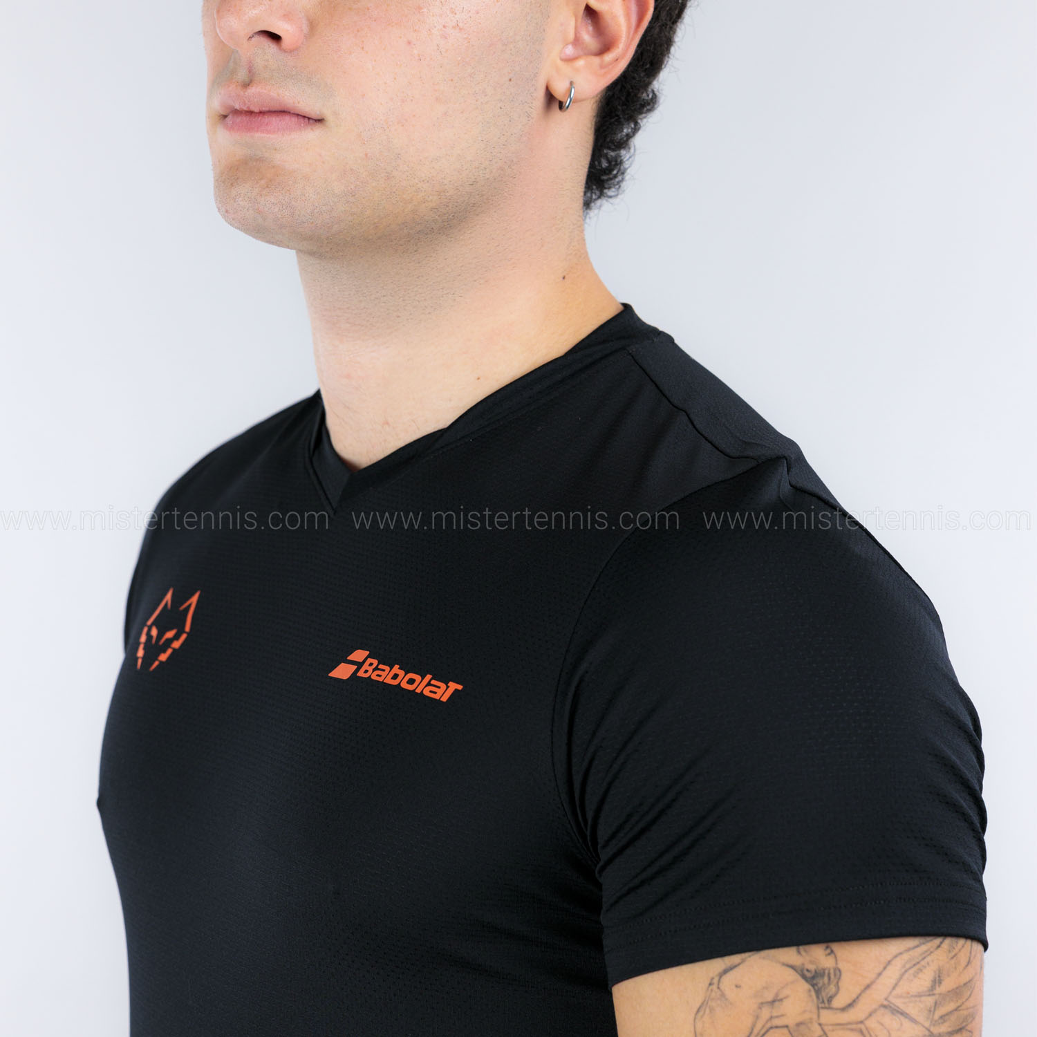 Babolat Juan Lebrón Crew T-Shirt - Black