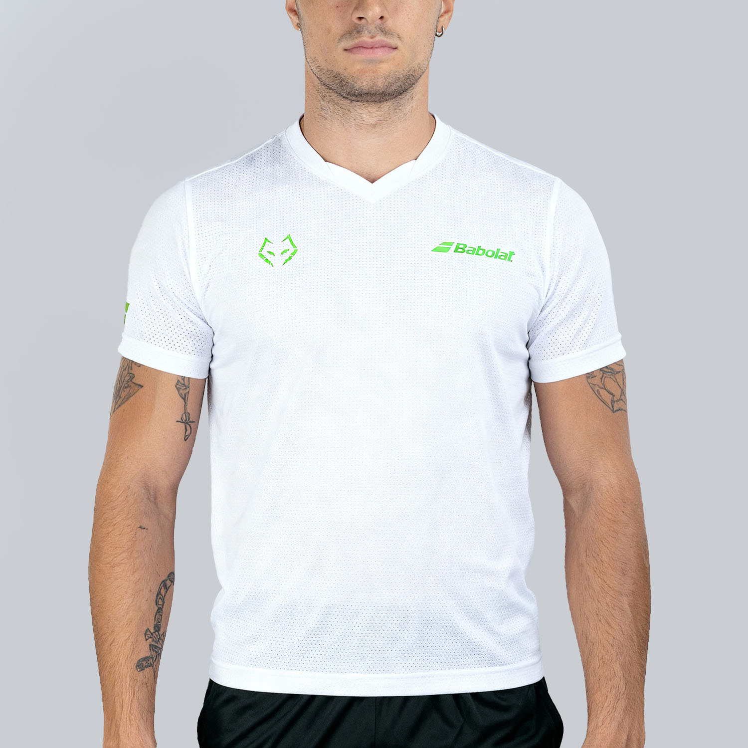 Babolat Juan Lebrón Crew T-Shirt - White