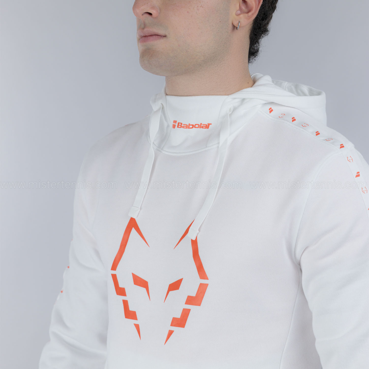 Babolat Juan Lebrón Pro Hoodie - White
