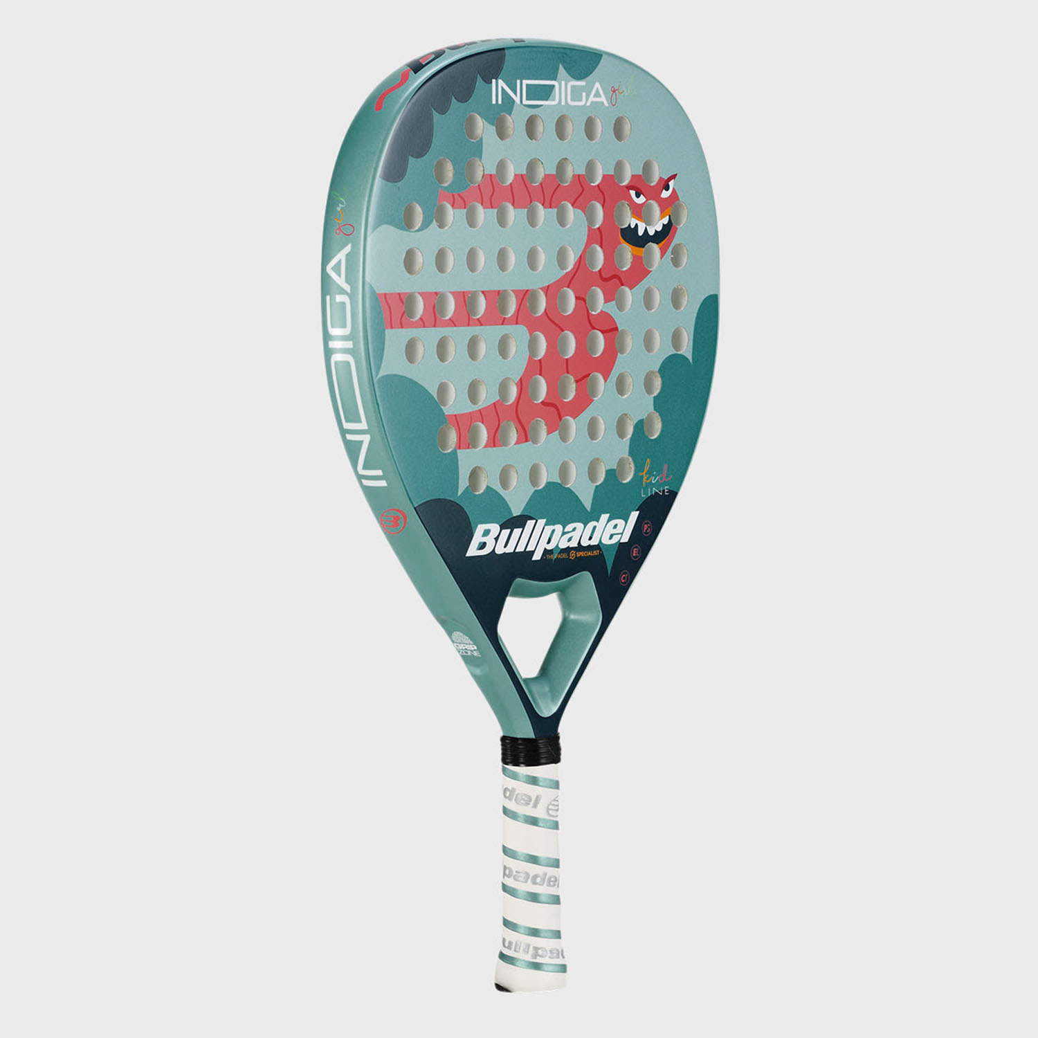 Bullpadel Indiga Girl Padel - Green/Pink