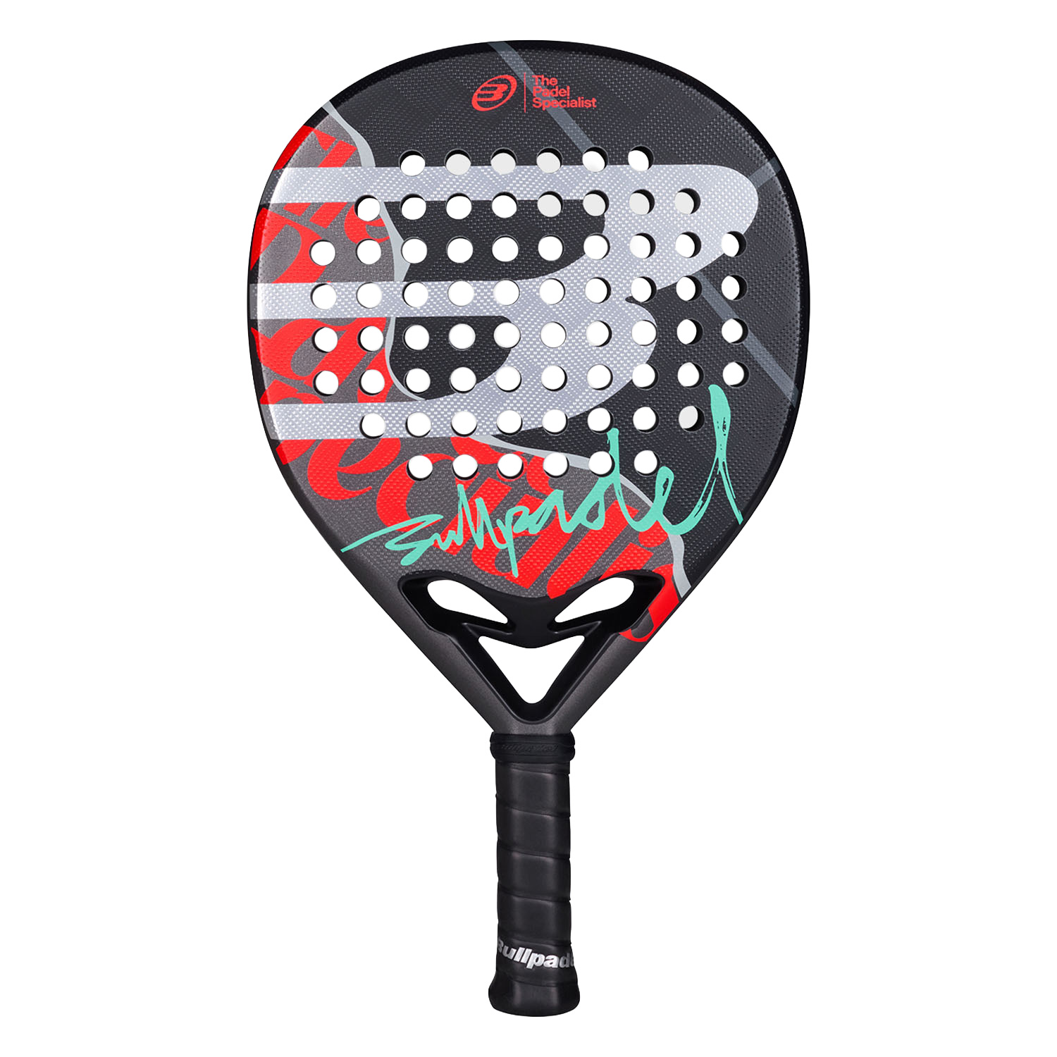 Bullpadel Ionic Control Padel - Black/Red