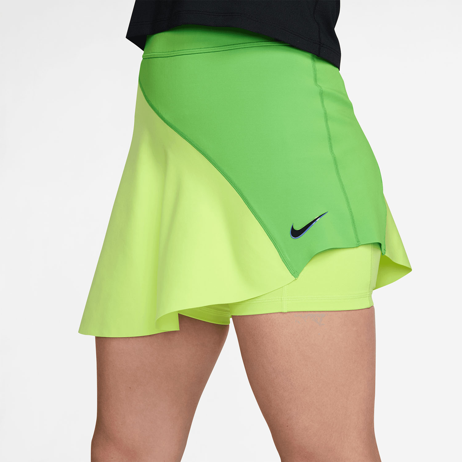 Nike Court Slam Skirt - Mean Green/Light Lemon Twist/Black