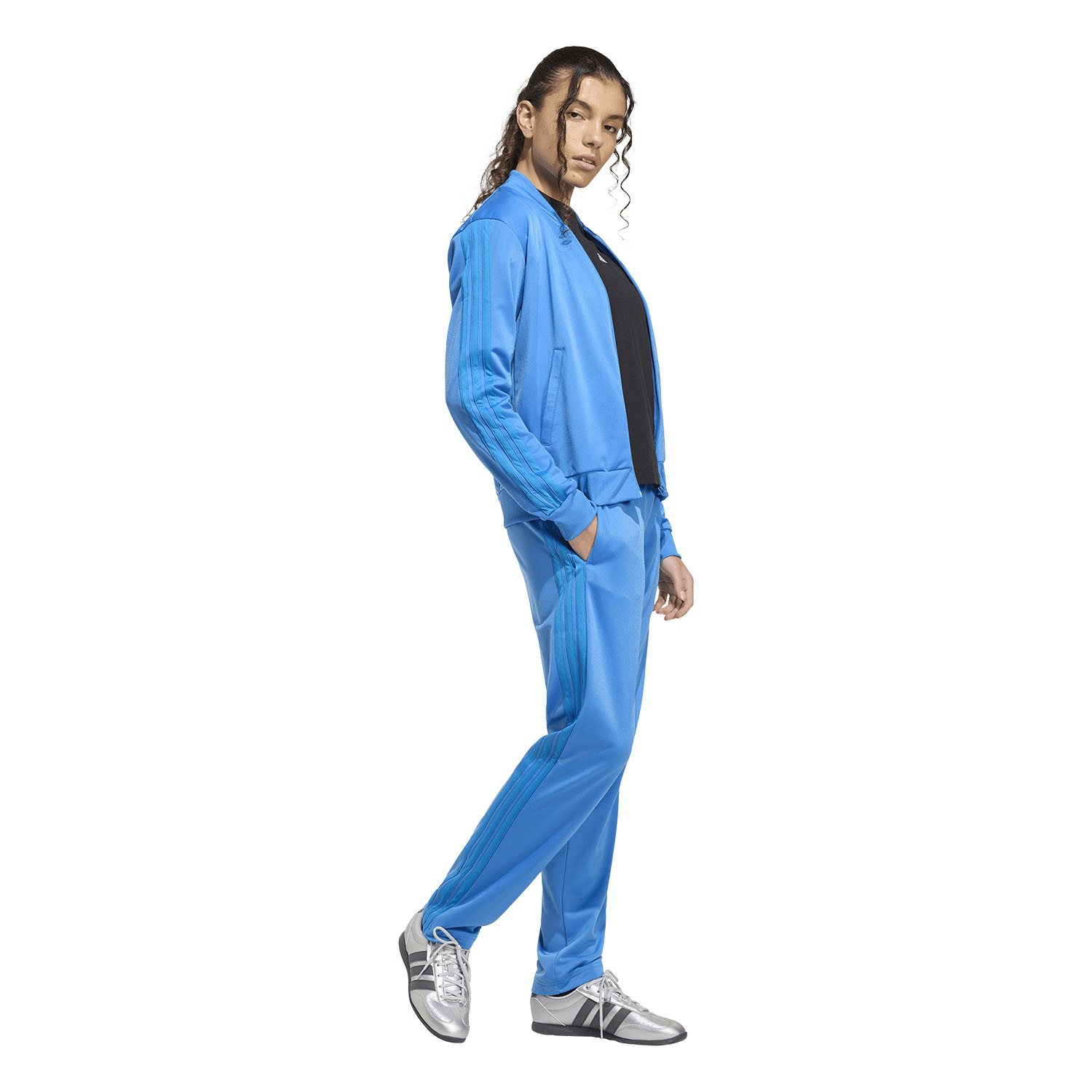 adidas Essentials 3S Tracksuit - Ray Blue