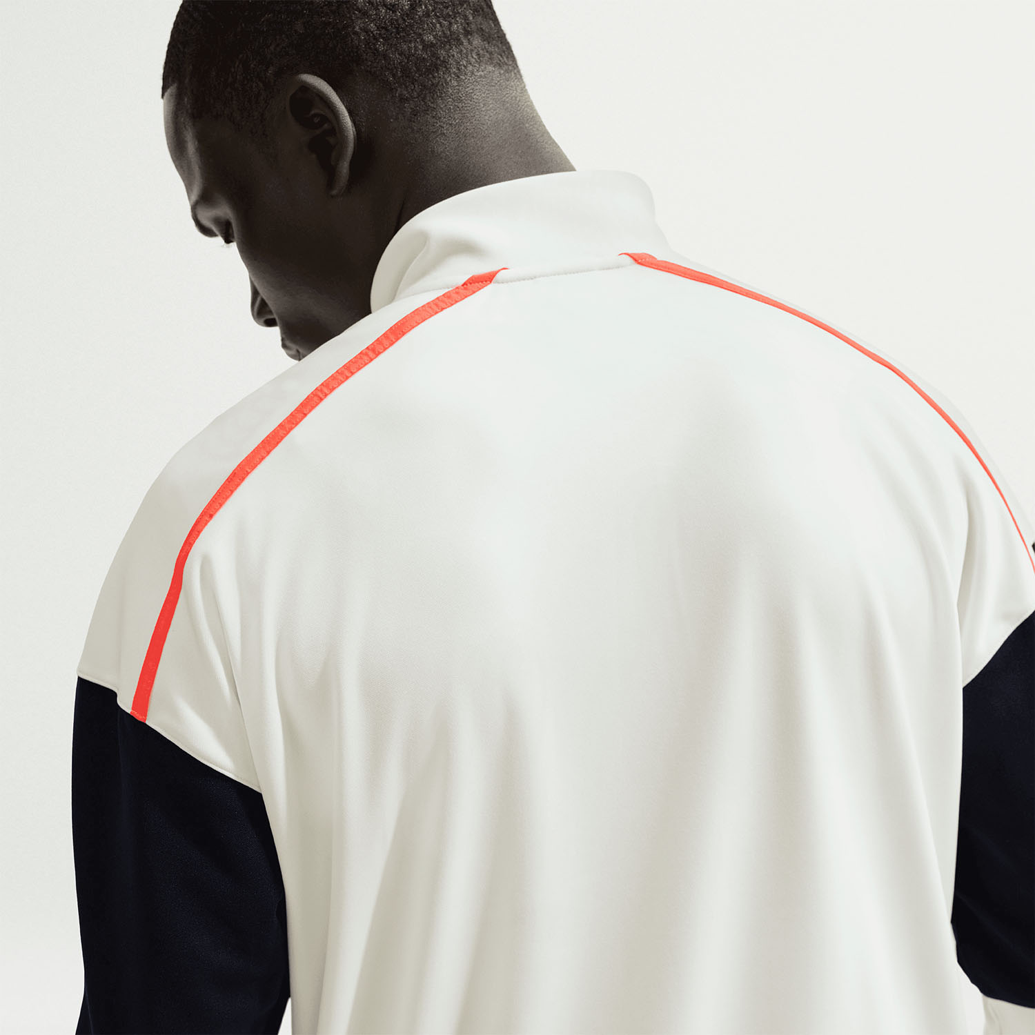 Nike Court Heritage Jacket - Sail/Turf Orange