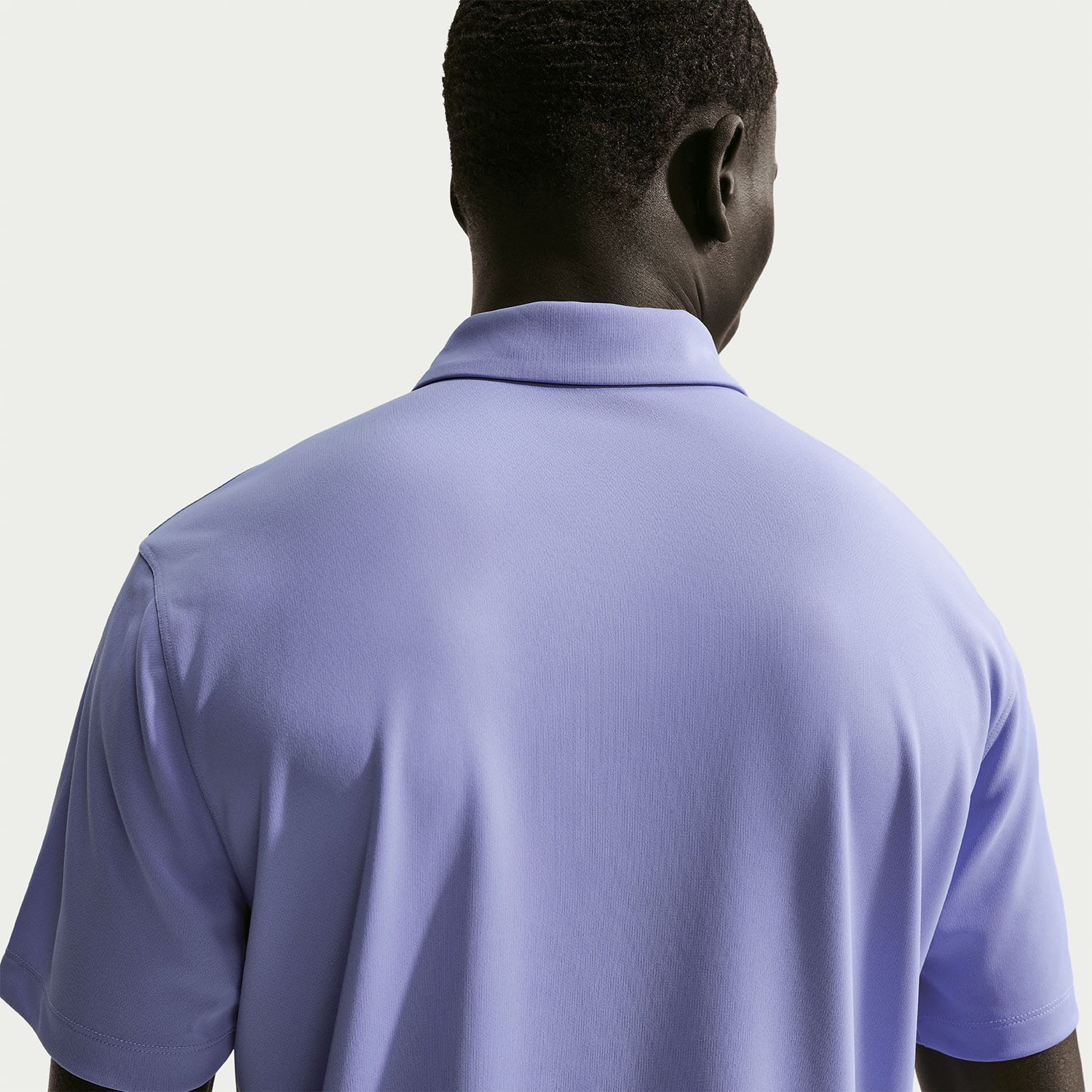 Nike Dri-FIT Solid Logo Polo - Light Thistle/White