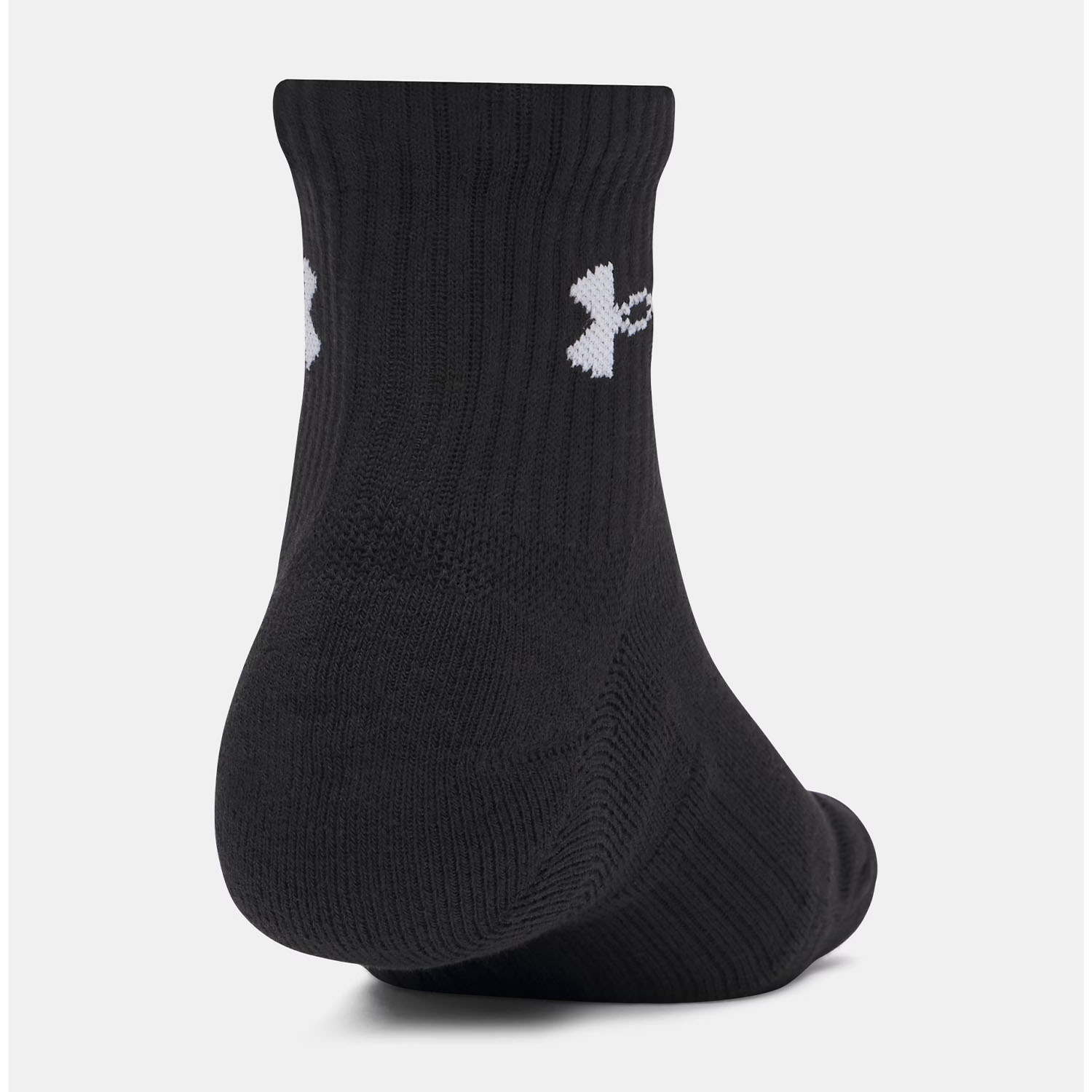 Under Armour Performance Quarter x 3 Socks - Ultimate Black/White