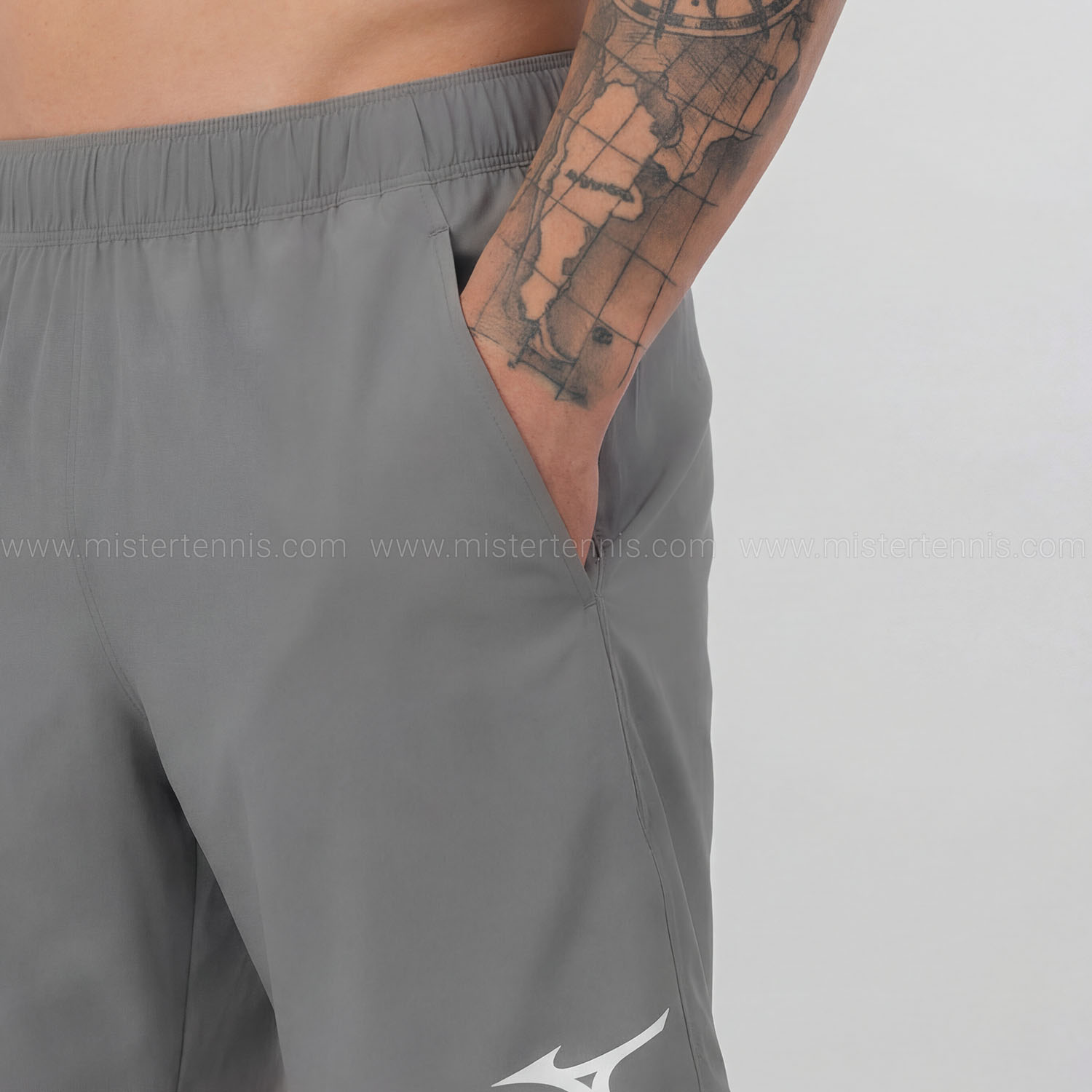 Mizuno Flex 8in Shorts - Quiet Shade