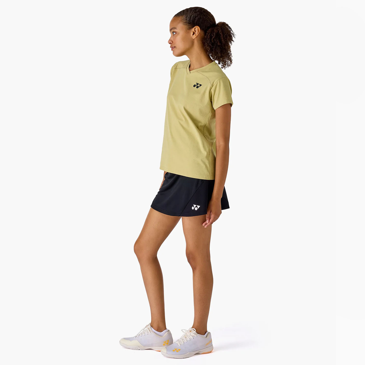 Yonex Practice Crew Camiseta - Khaki Beige