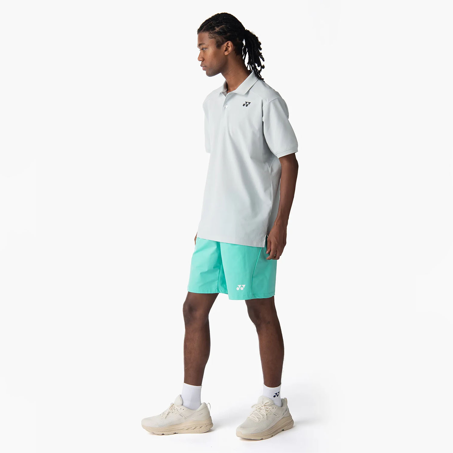 Yonex Practice Pro Polo - Silver Gray