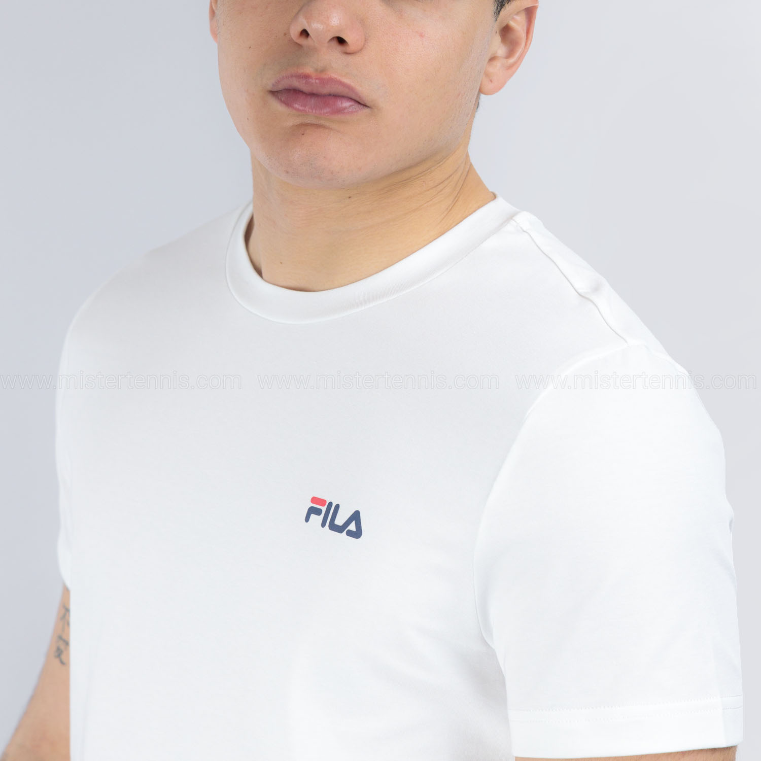 Fila Logo Pro T-Shirt - White