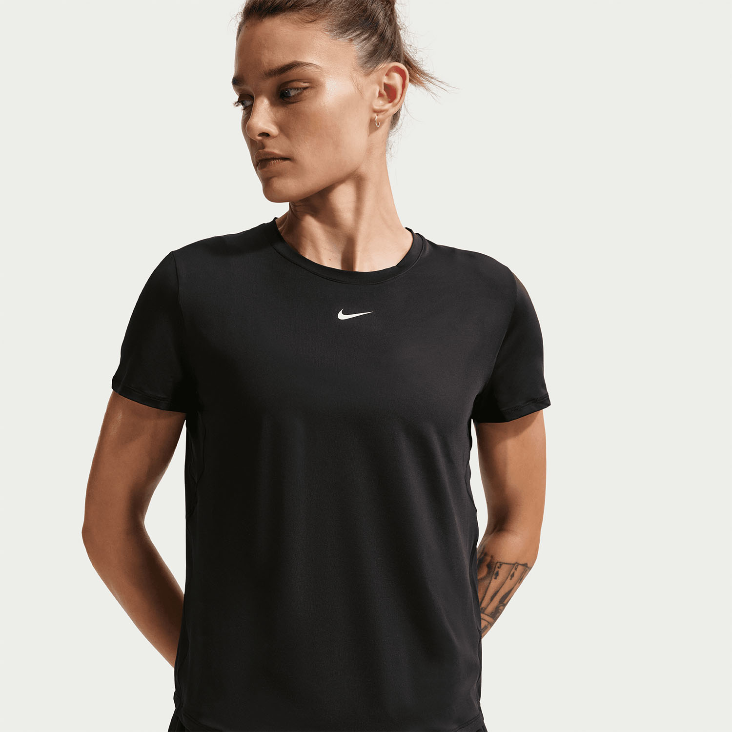 Nike One Classic T-Shirt - Black/White