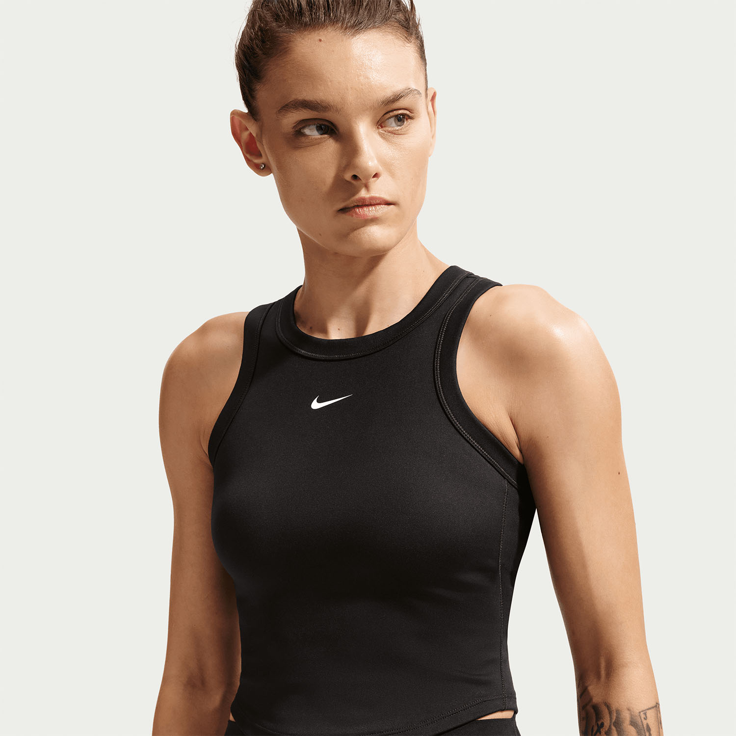 Nike Dri-FIT One Tank - Black/White