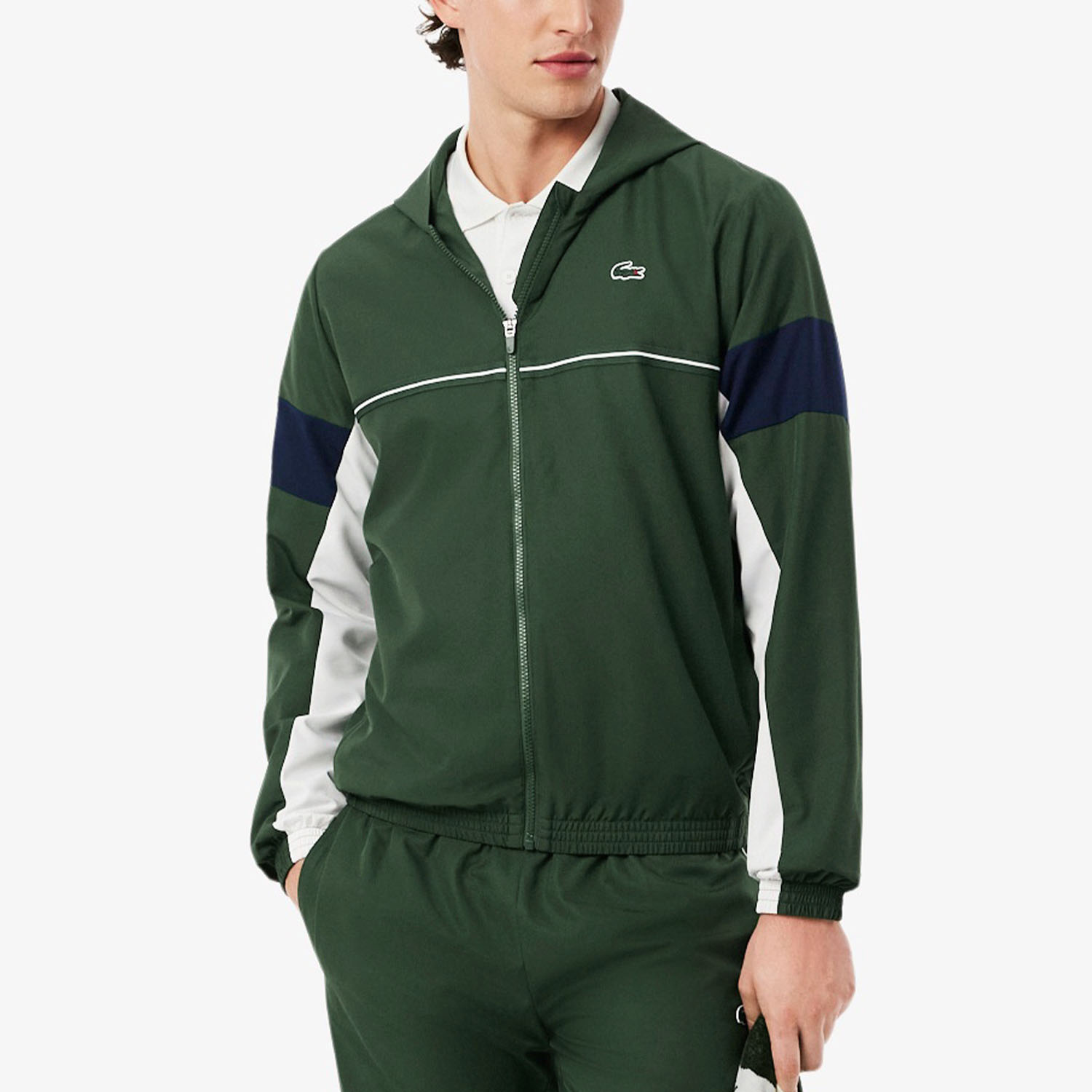 Lacoste Color Block Jacket - Vert