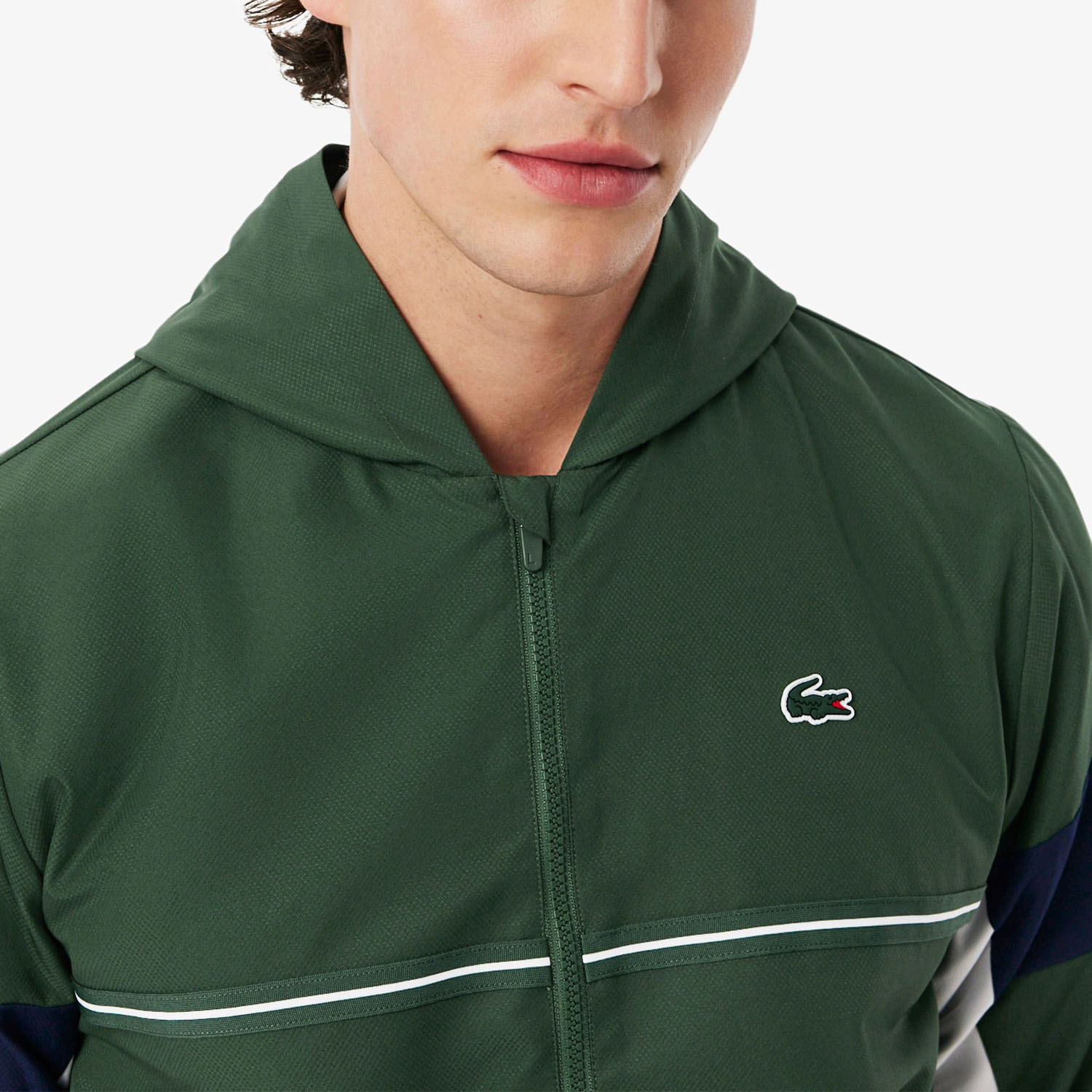 Lacoste Color Block Jacket - Vert