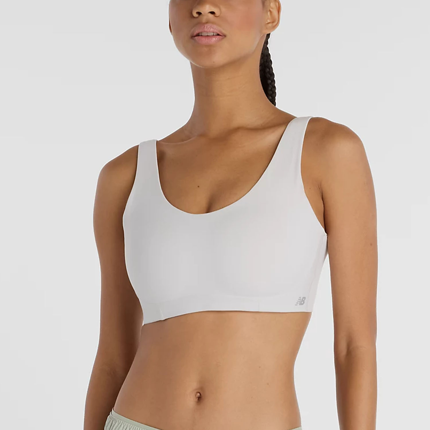 New Balance RC Reggiseno Sportivo - White
