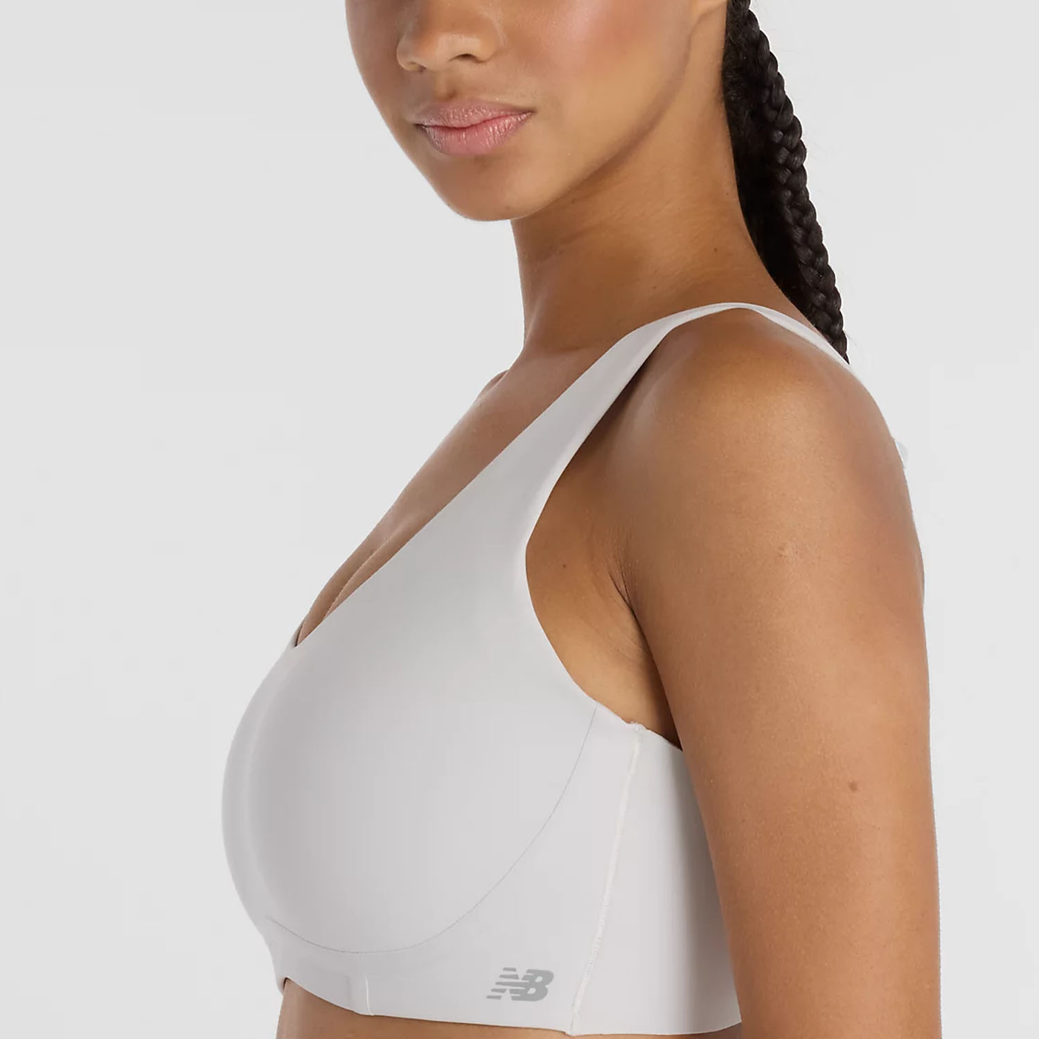 New Balance RC Reggiseno Sportivo - White