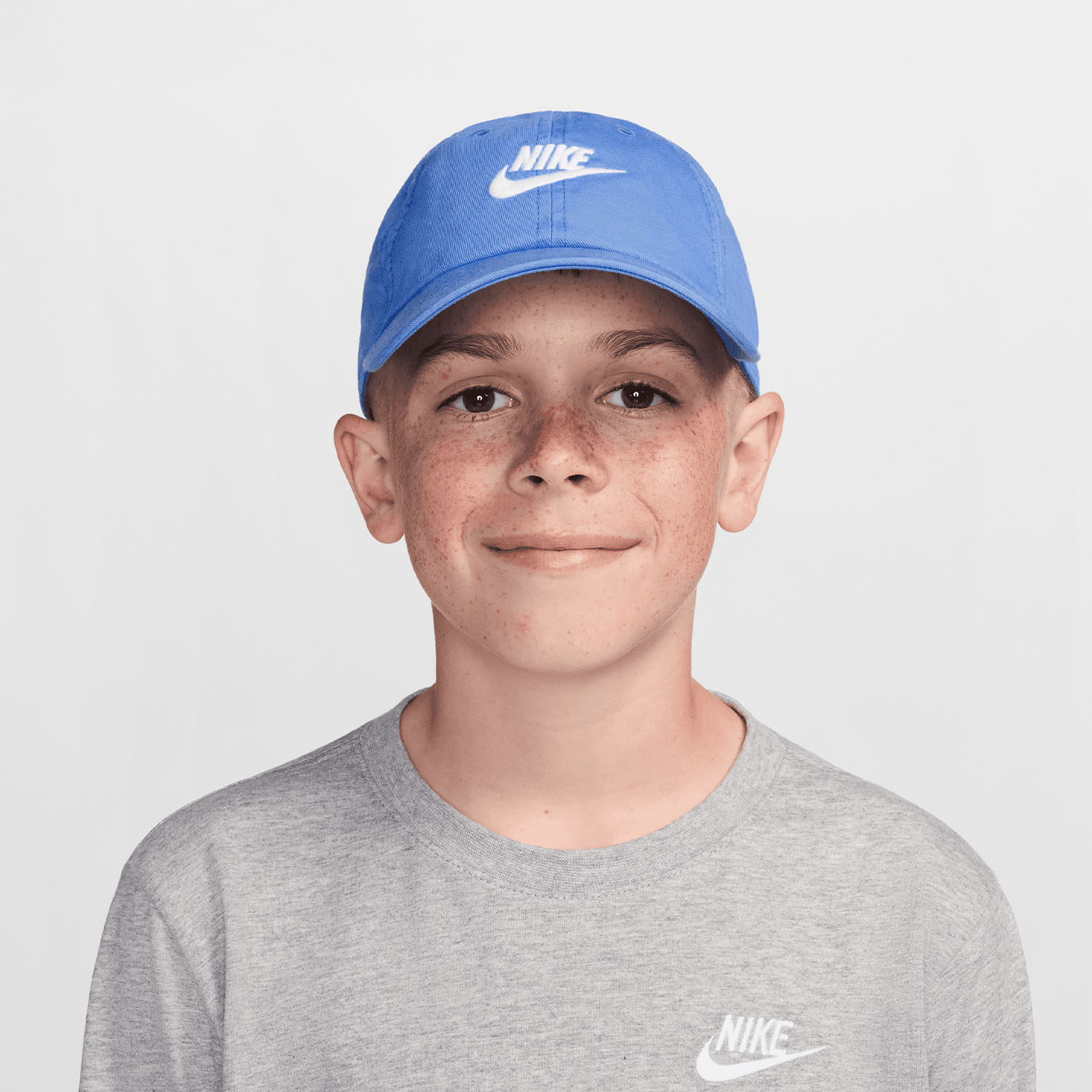 Nike Club Logo Cappello Bambini - University Blue/White