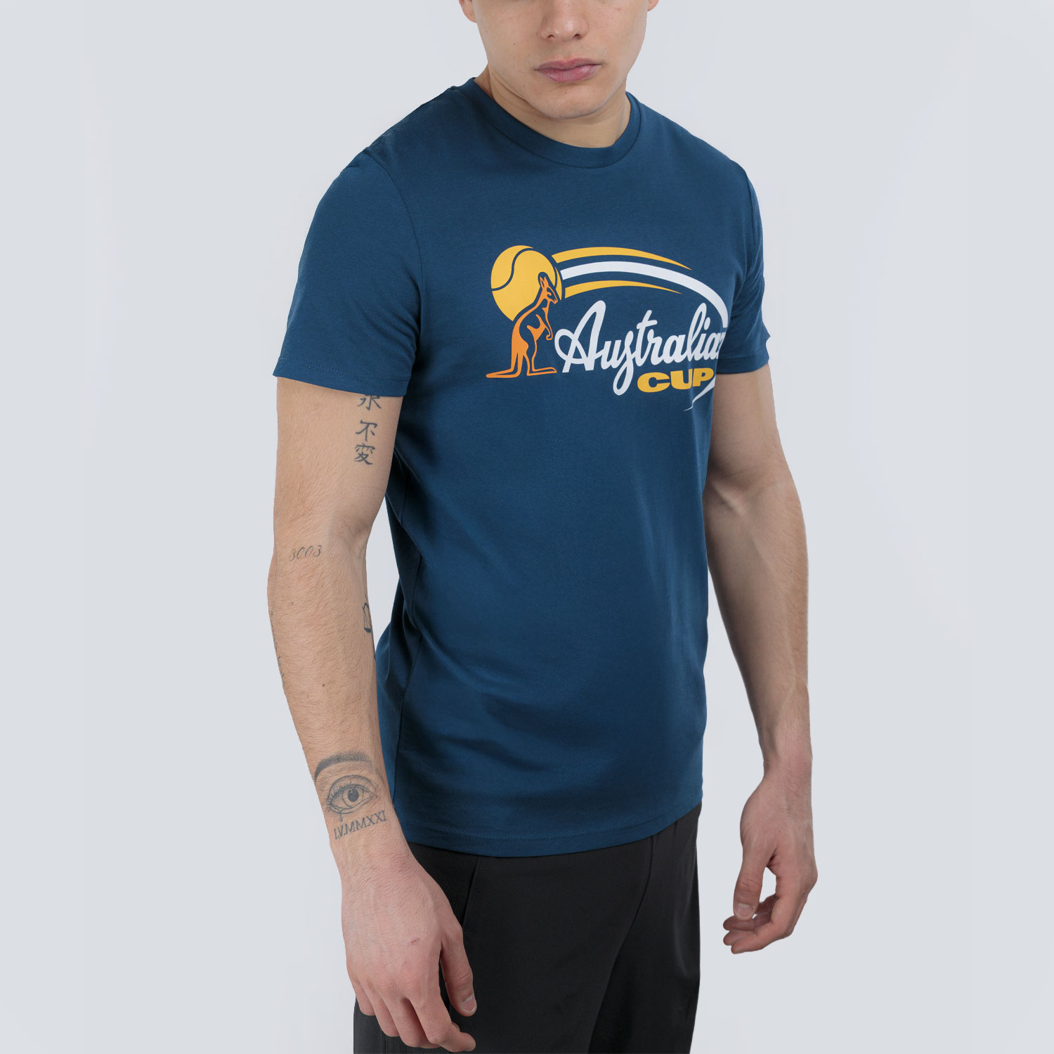 Australian Cup T-Shirt - Eclipse Blue