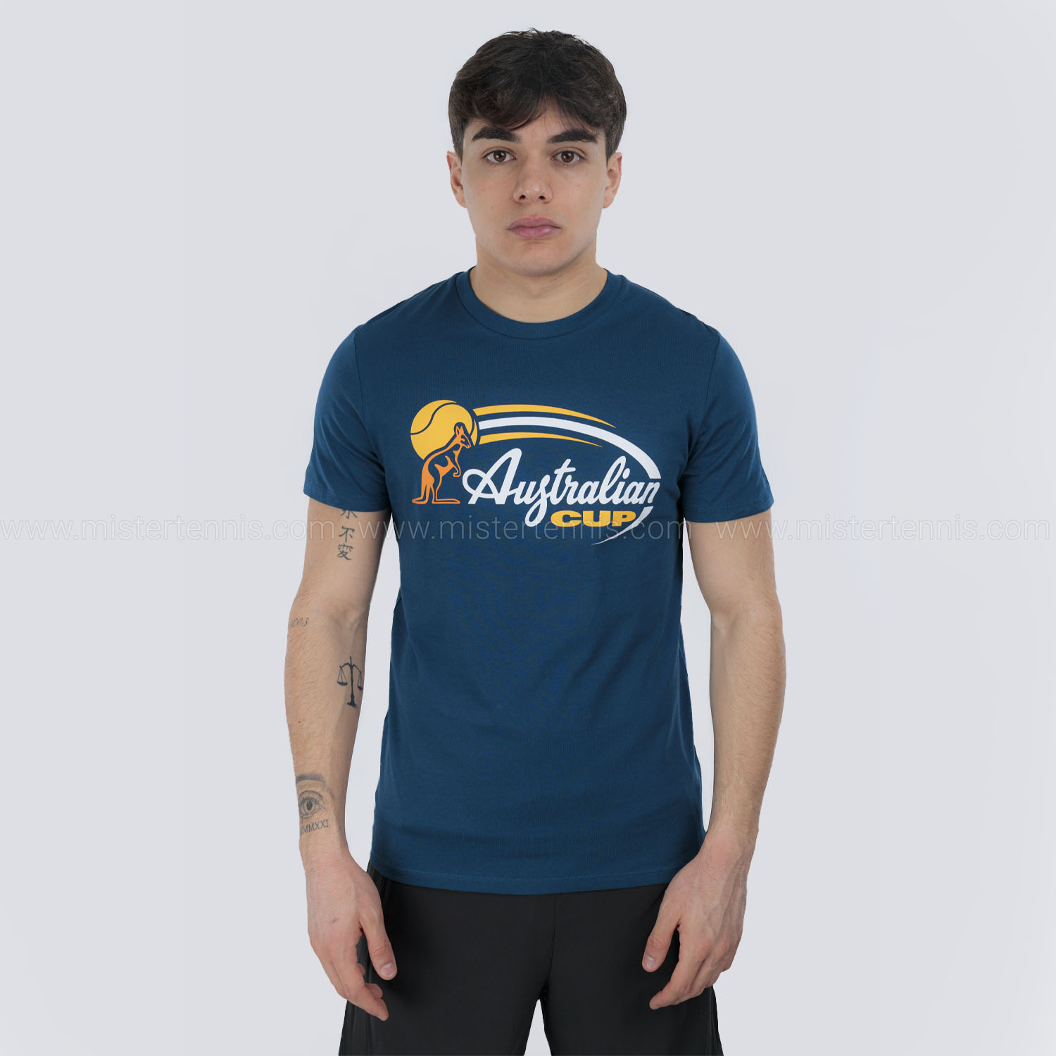 Australian Cup T-Shirt - Eclipse Blue