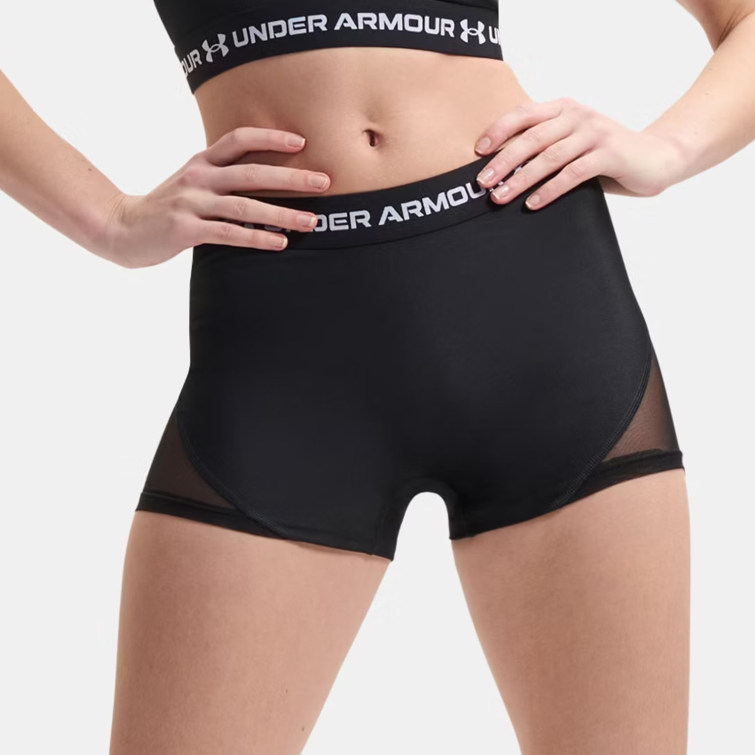 Under Armour Heatgear 3in Pantaloncini - Ultimate Black/White