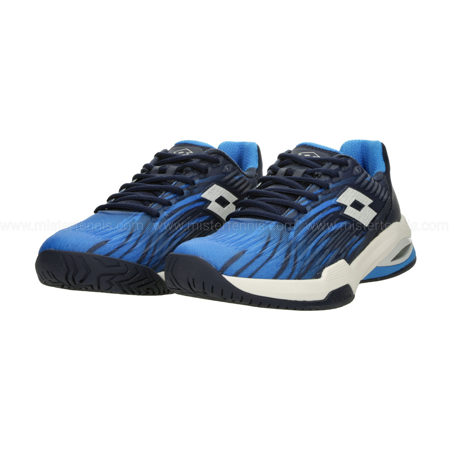 Lotto Mirage 200 II SPD - Navy Blue/All White/Dodgers Blue