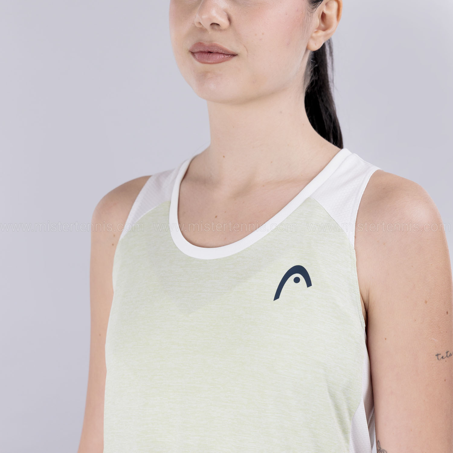 HEAD Play Tech Logo Vestido - Cantoloupe Green