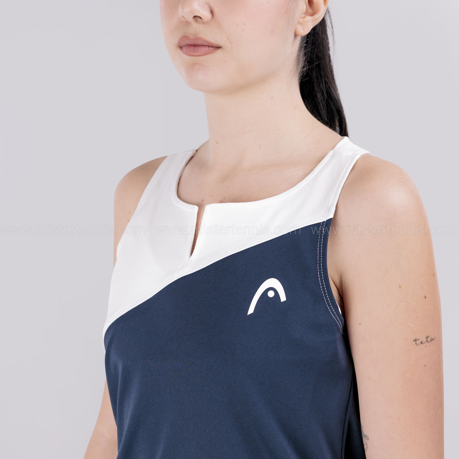 HEAD Spirit Performance Tank - Navy/White