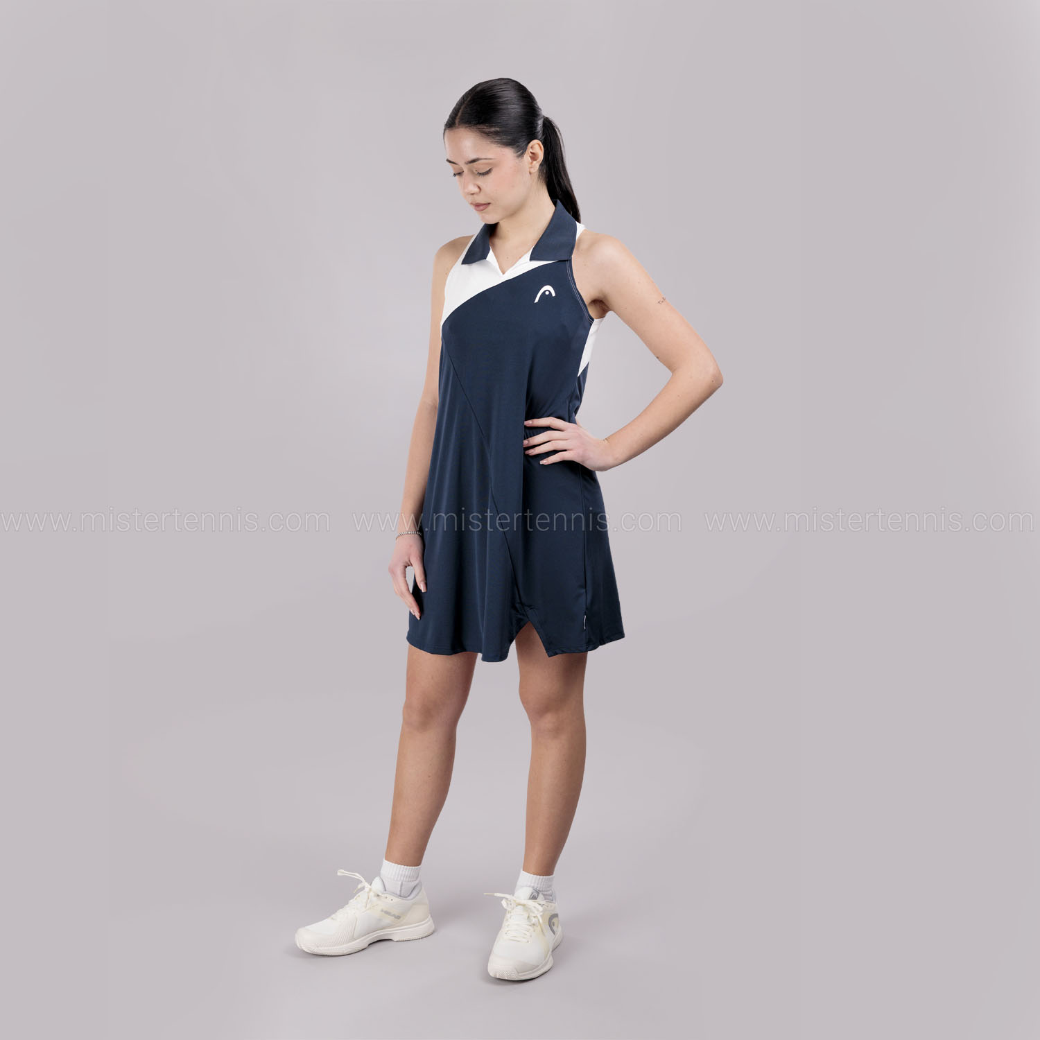 HEAD Spirit Vestido - Navy/White