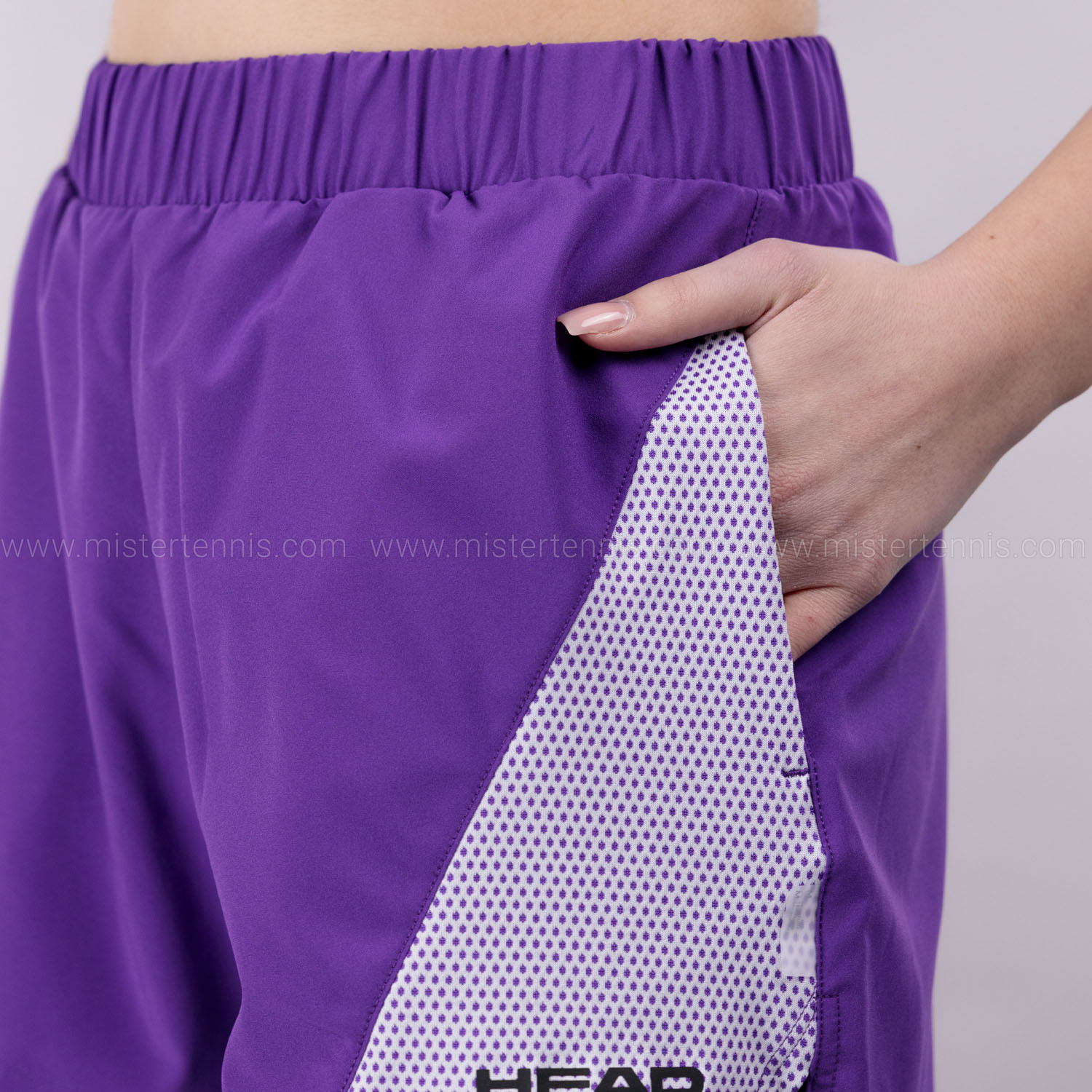 HEAD Dynamic 2in Shorts - Purple/White