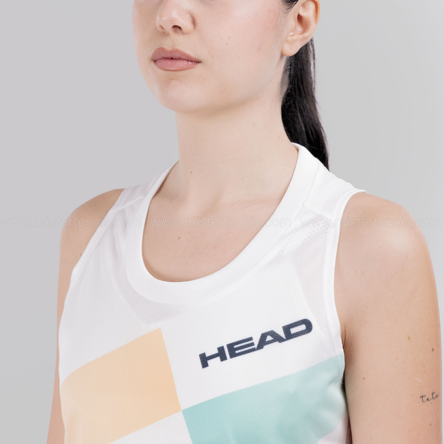 HEAD Pro Tank - Apricot/Print Perf