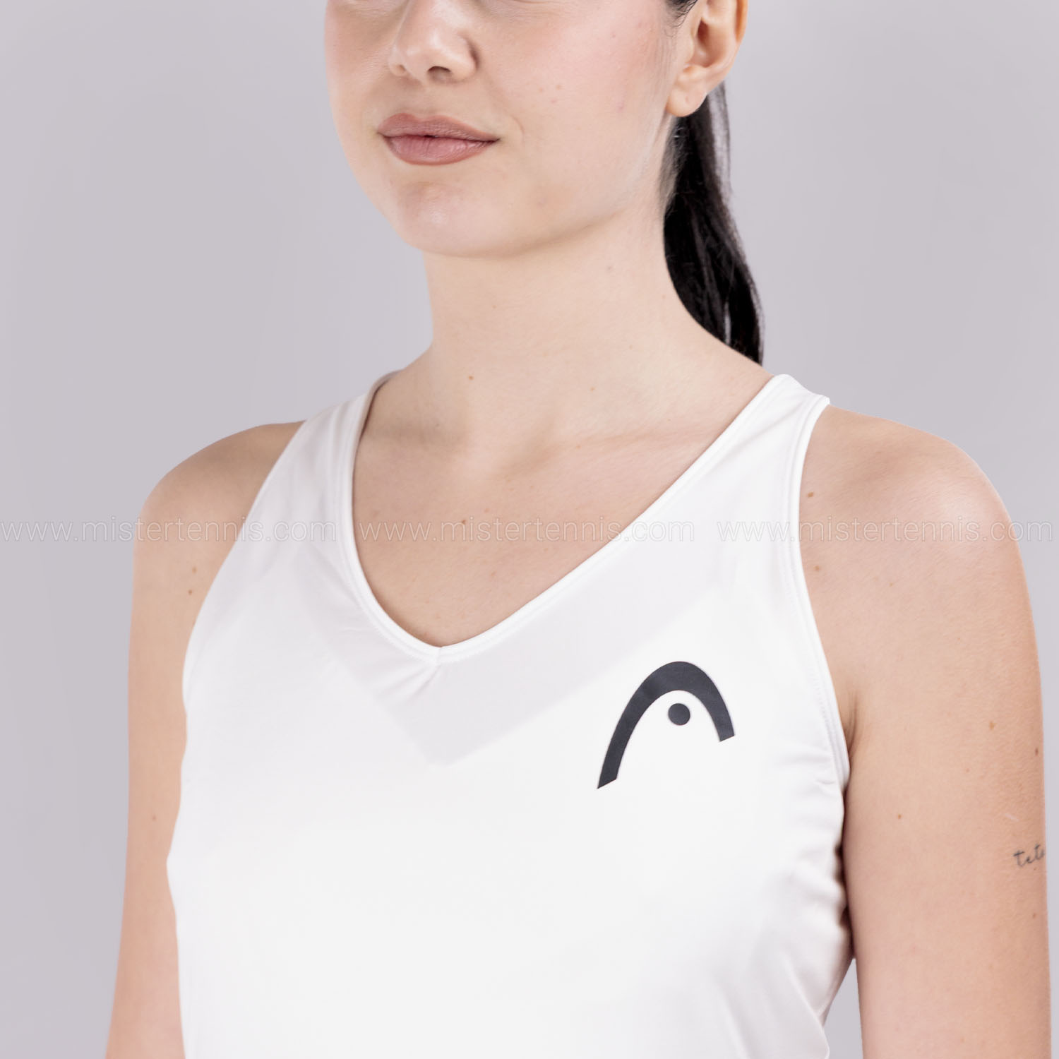 HEAD Pro Vestido - White/Apricot