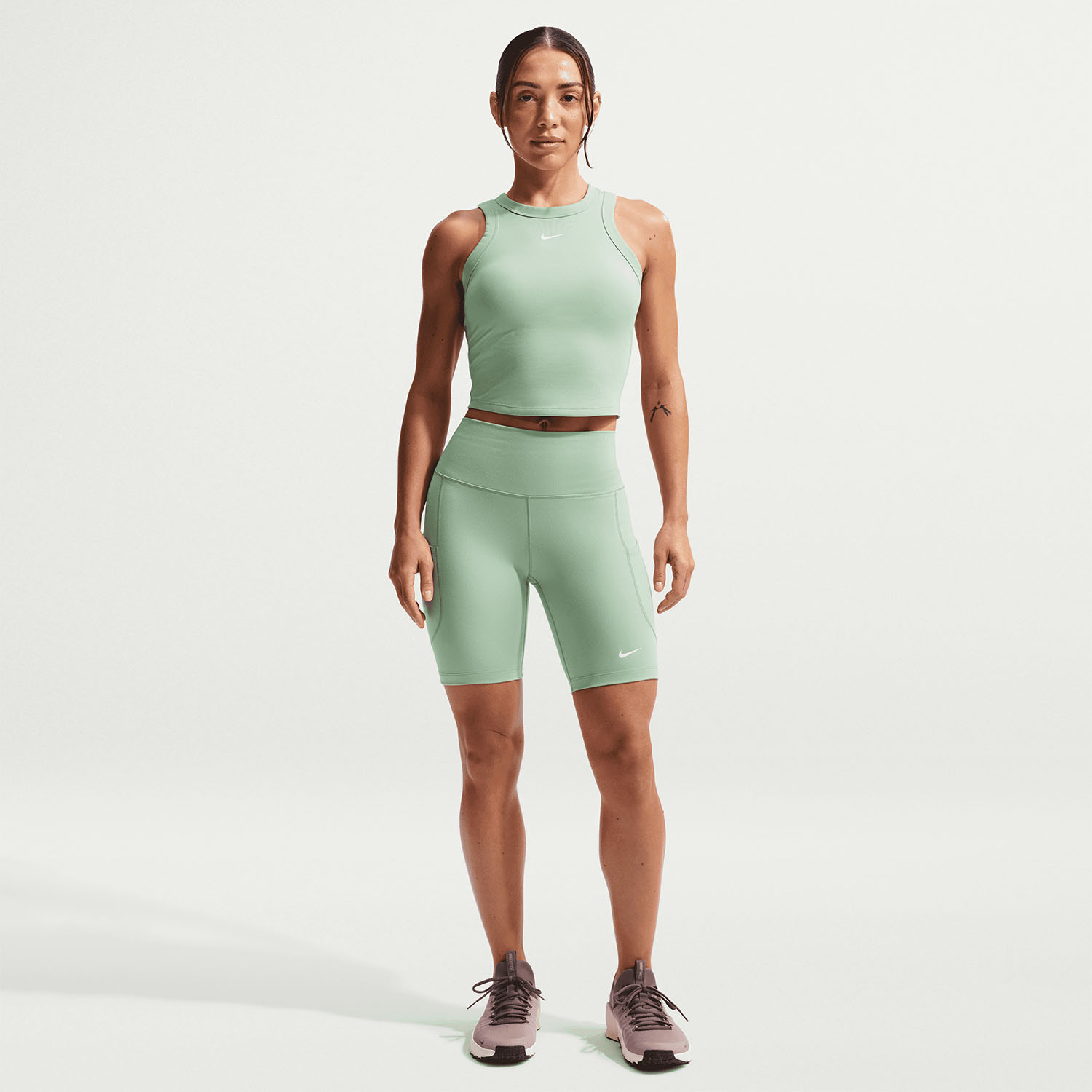 Nike Dri-FIT One Canotta - Steam/White