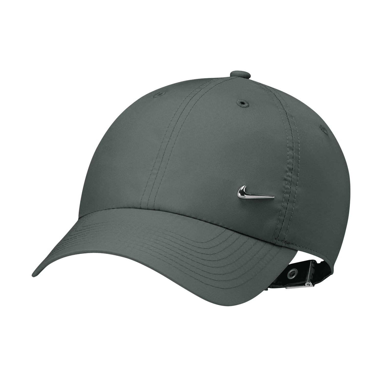 Nike Dri-FIT Club Cappello - Camo Green/Metallic Silver