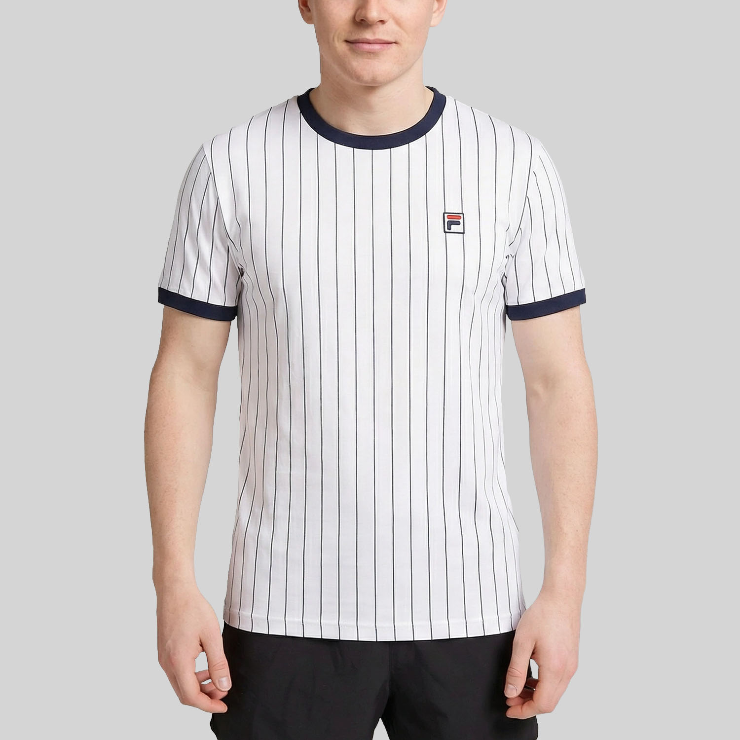 Fila BB Stripes Maglietta - White Alyssum Comb