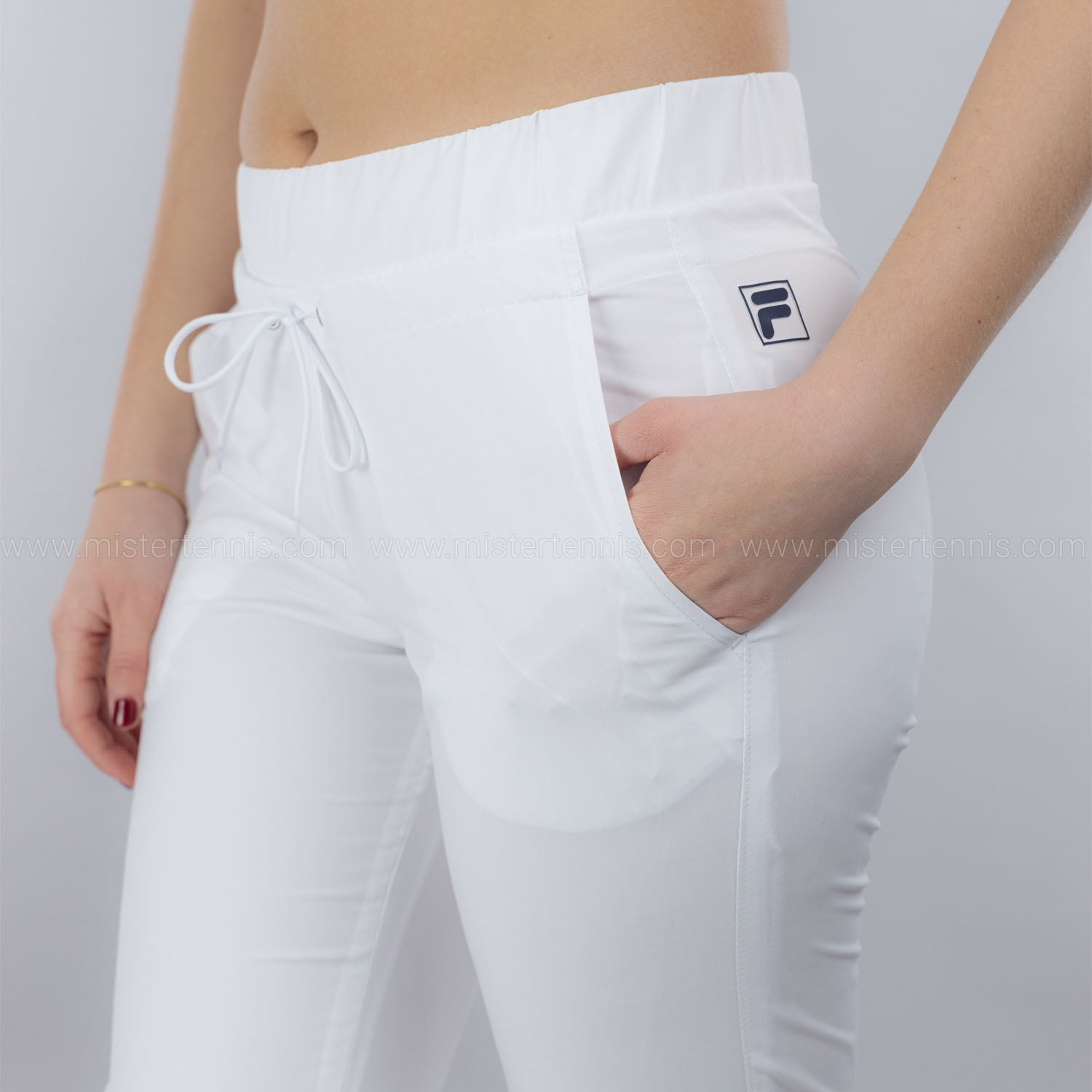 Fila Marina Pantalones - White