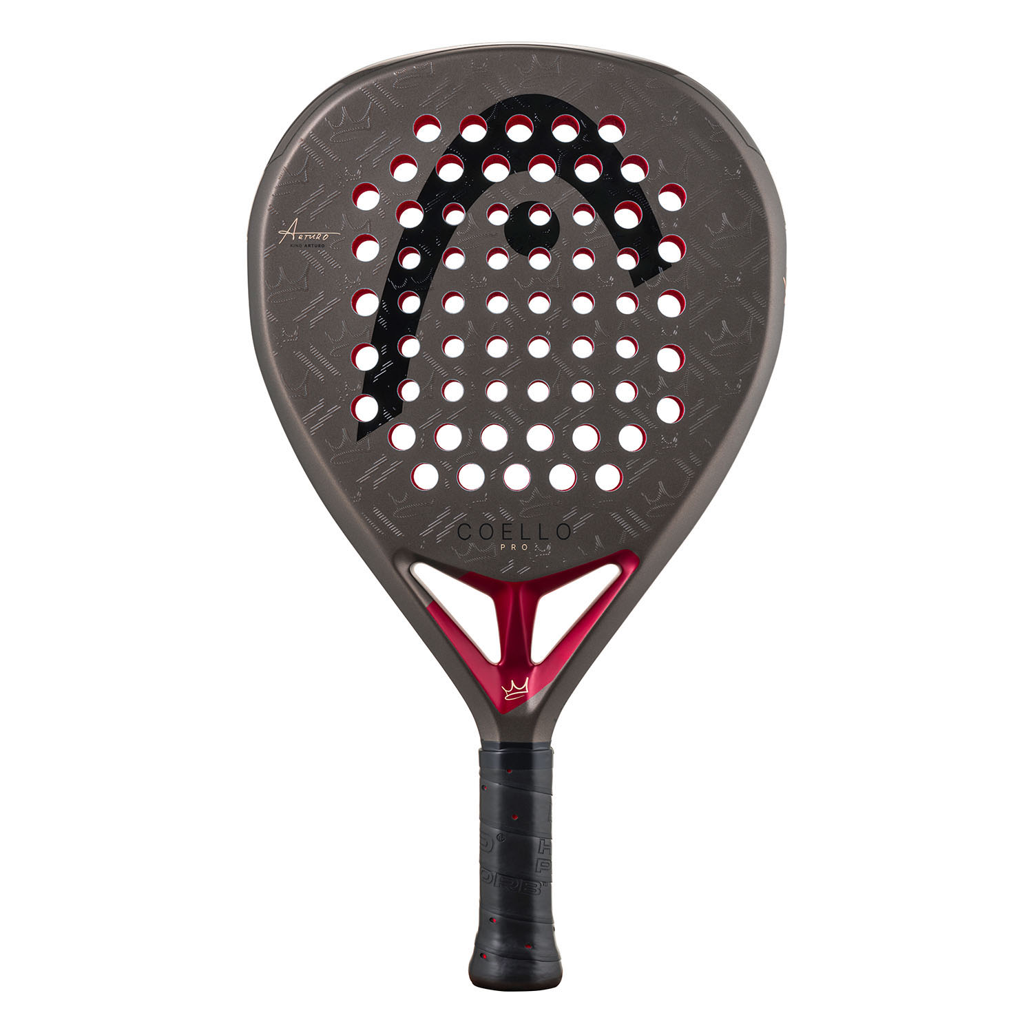 HEAD Coello Pro Special Pack Padel - Brown/Dark Red