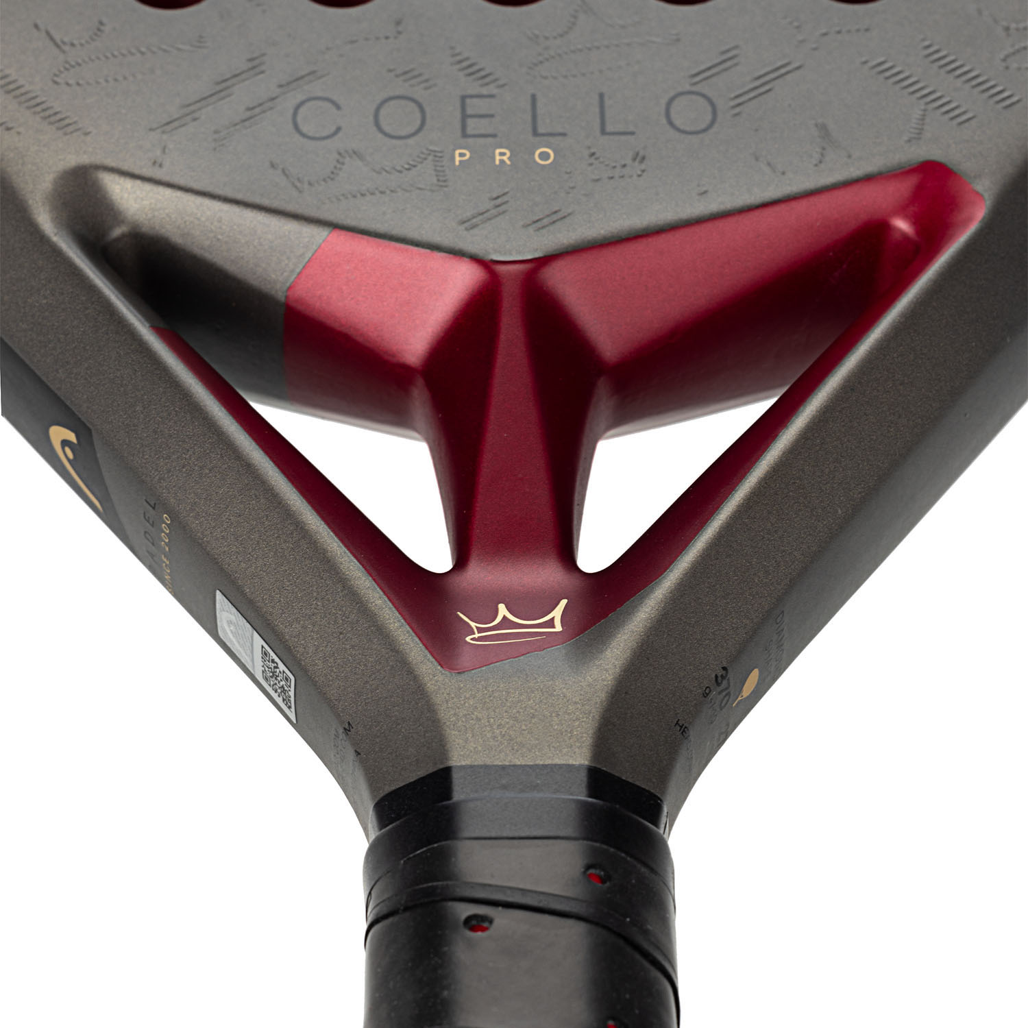HEAD Coello Pro Special Pack Padel - Brown/Dark Red