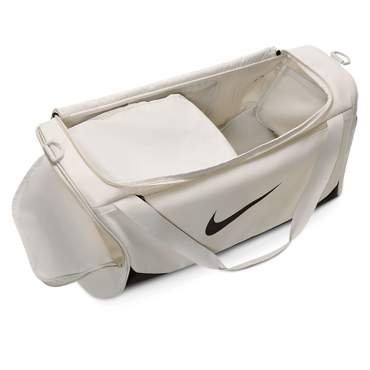Nike Brasilia Medium Duffle - Light Bone/Black