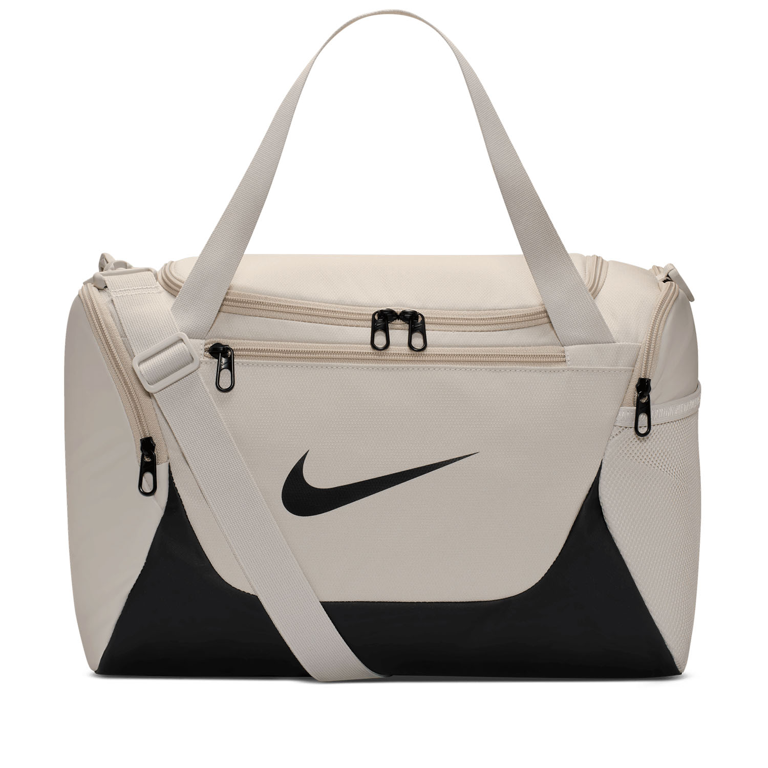 Nike Brasilia Mini Duffle Bag - Light Bone/Black