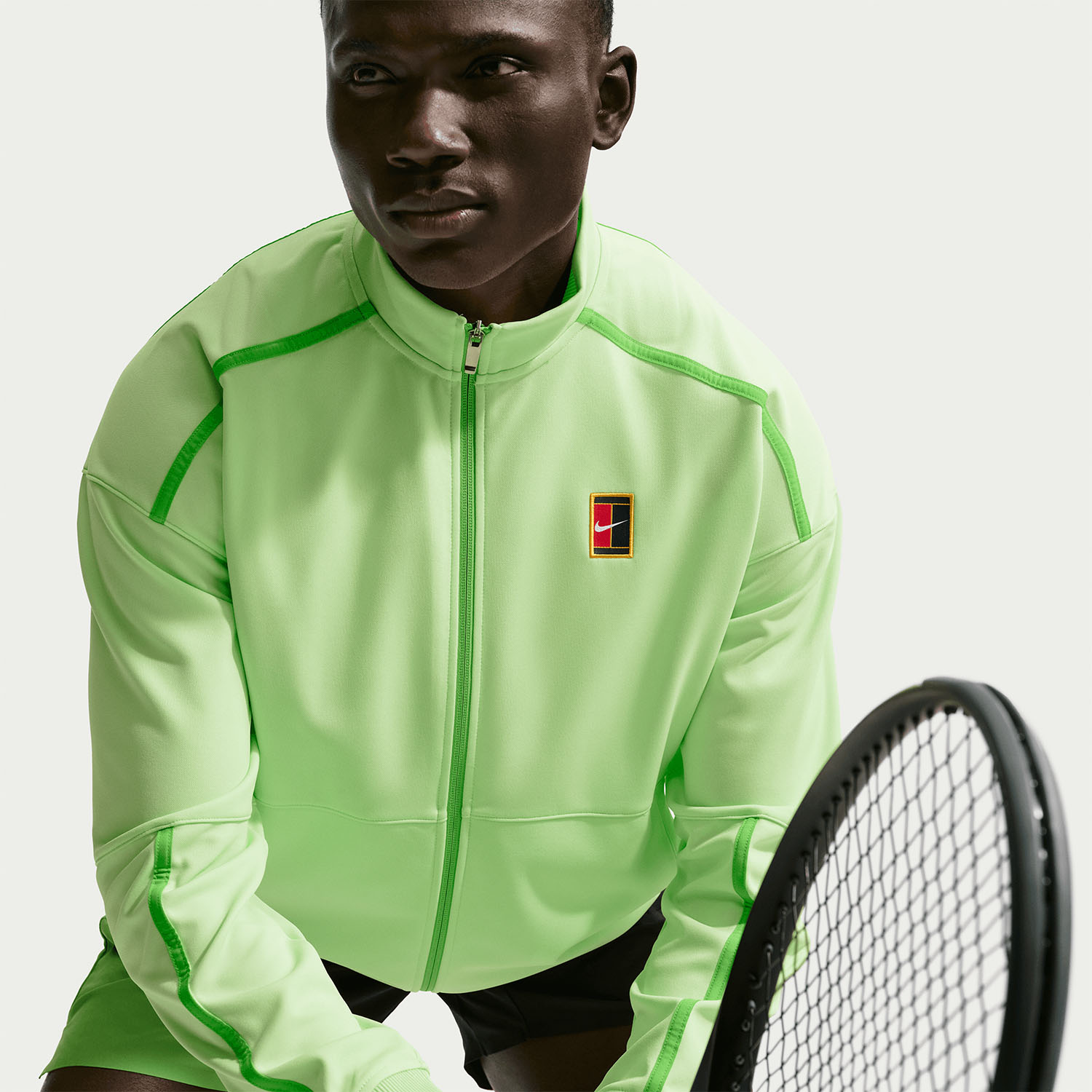 Nike Court Heritage Giacca - Light Liquid Lime/Mean Green